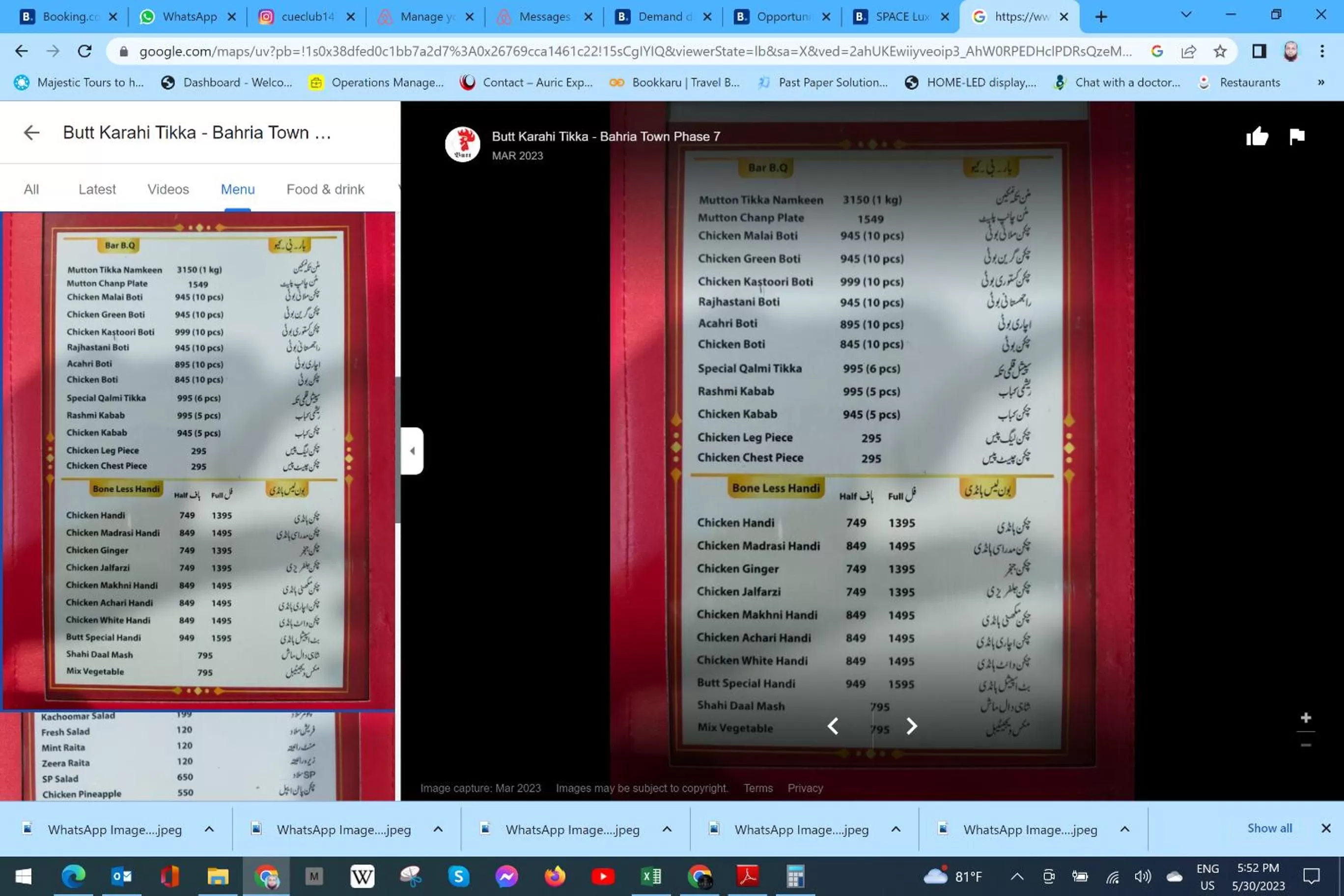 Restaurant/places to eat in SPACE Luxury Rental Suites