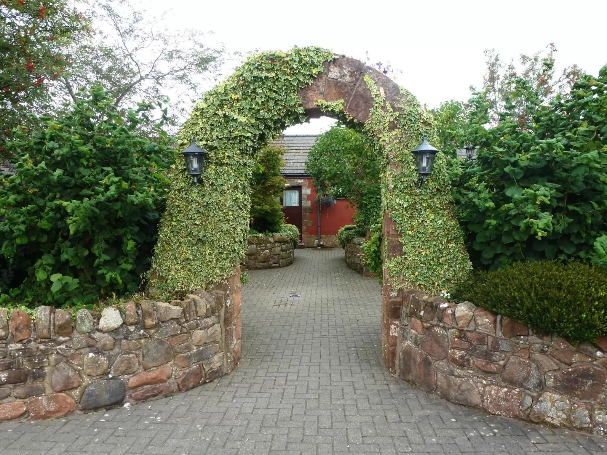 Facade/entrance in The Mill Forge Hotel