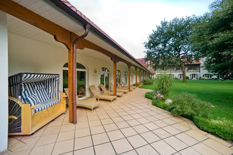 Patio in Hotel Aselager Mühle