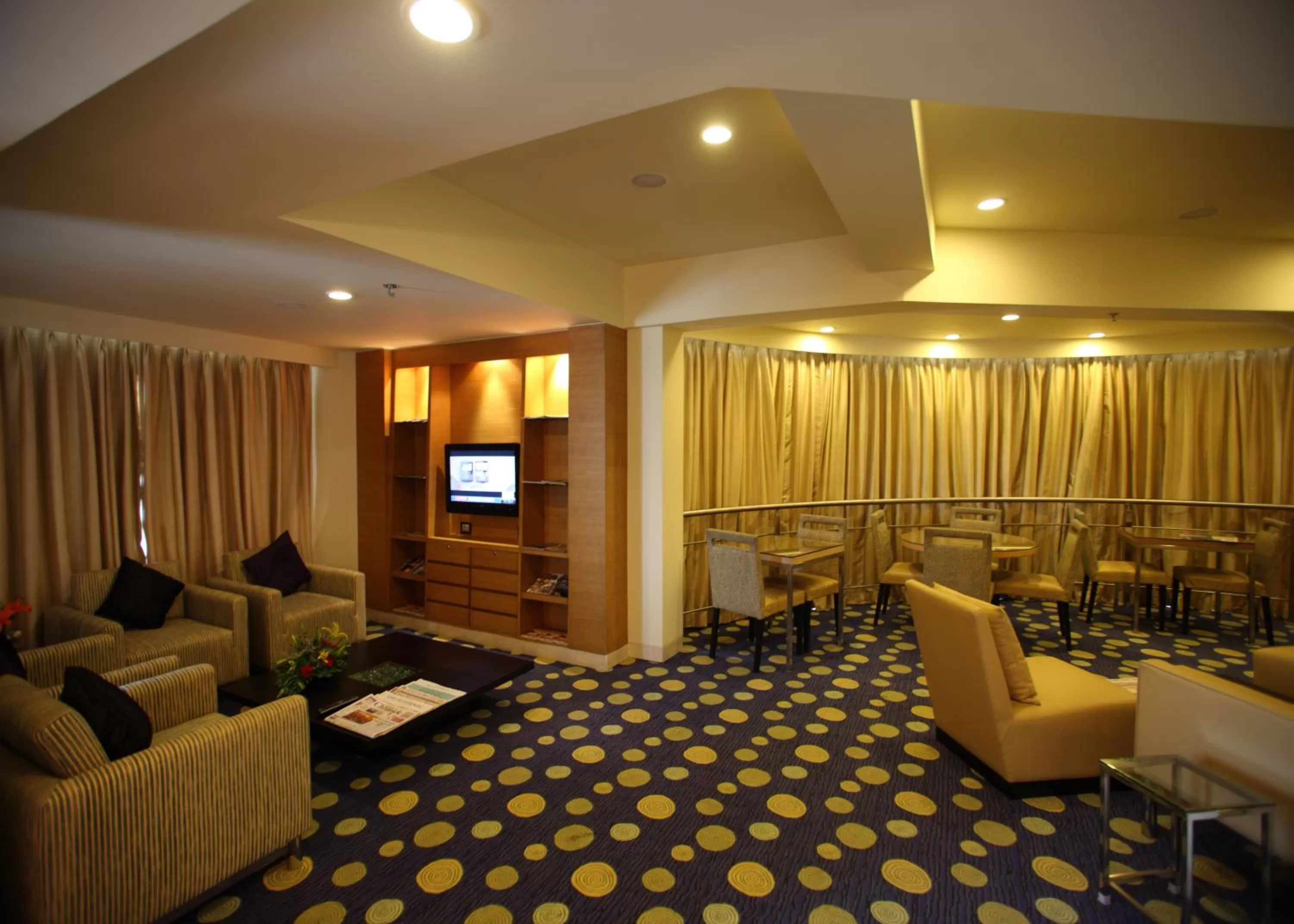 Lounge or bar in The Golkonda Hotel
