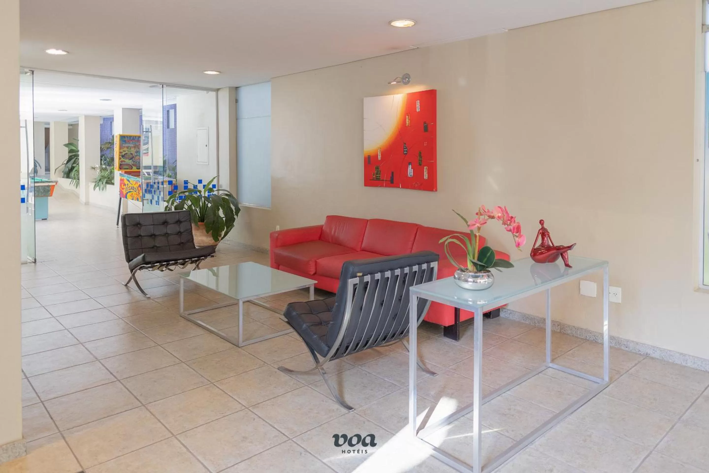 Living room in VOA Plazza Hotel