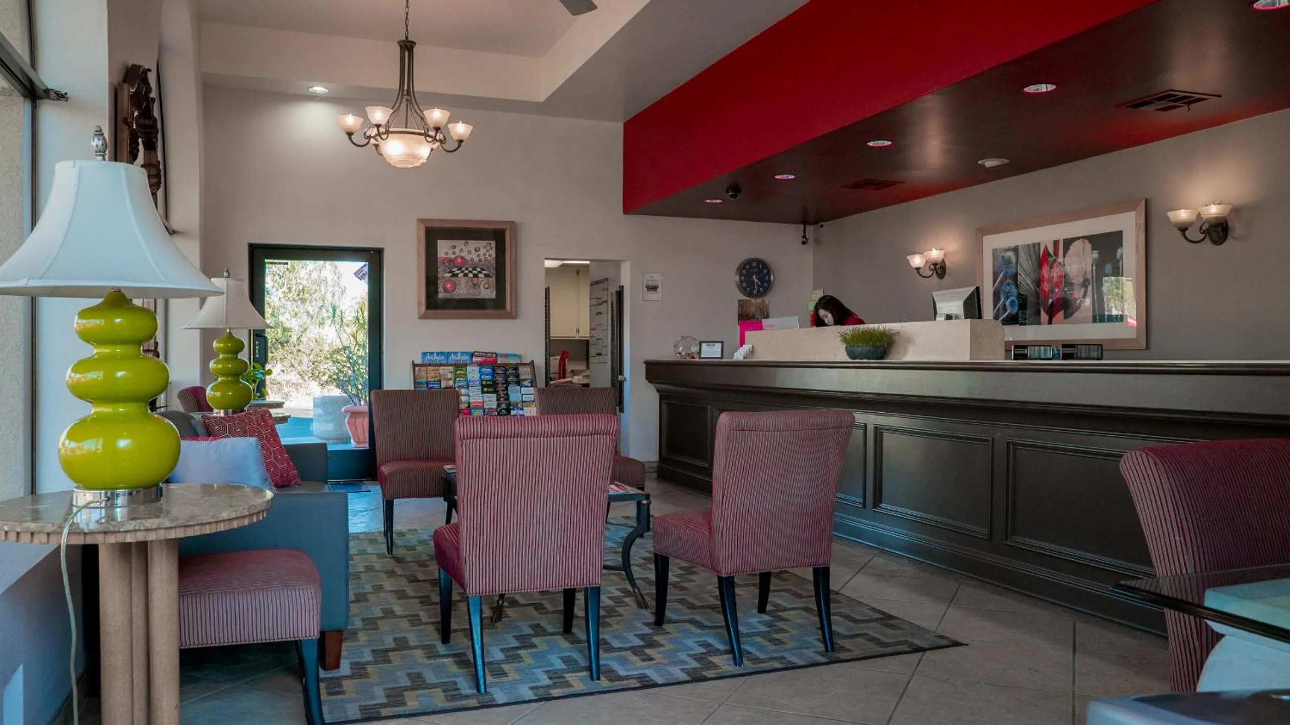 Lobby or reception in Motel 6 - Anaheim Hills, CA