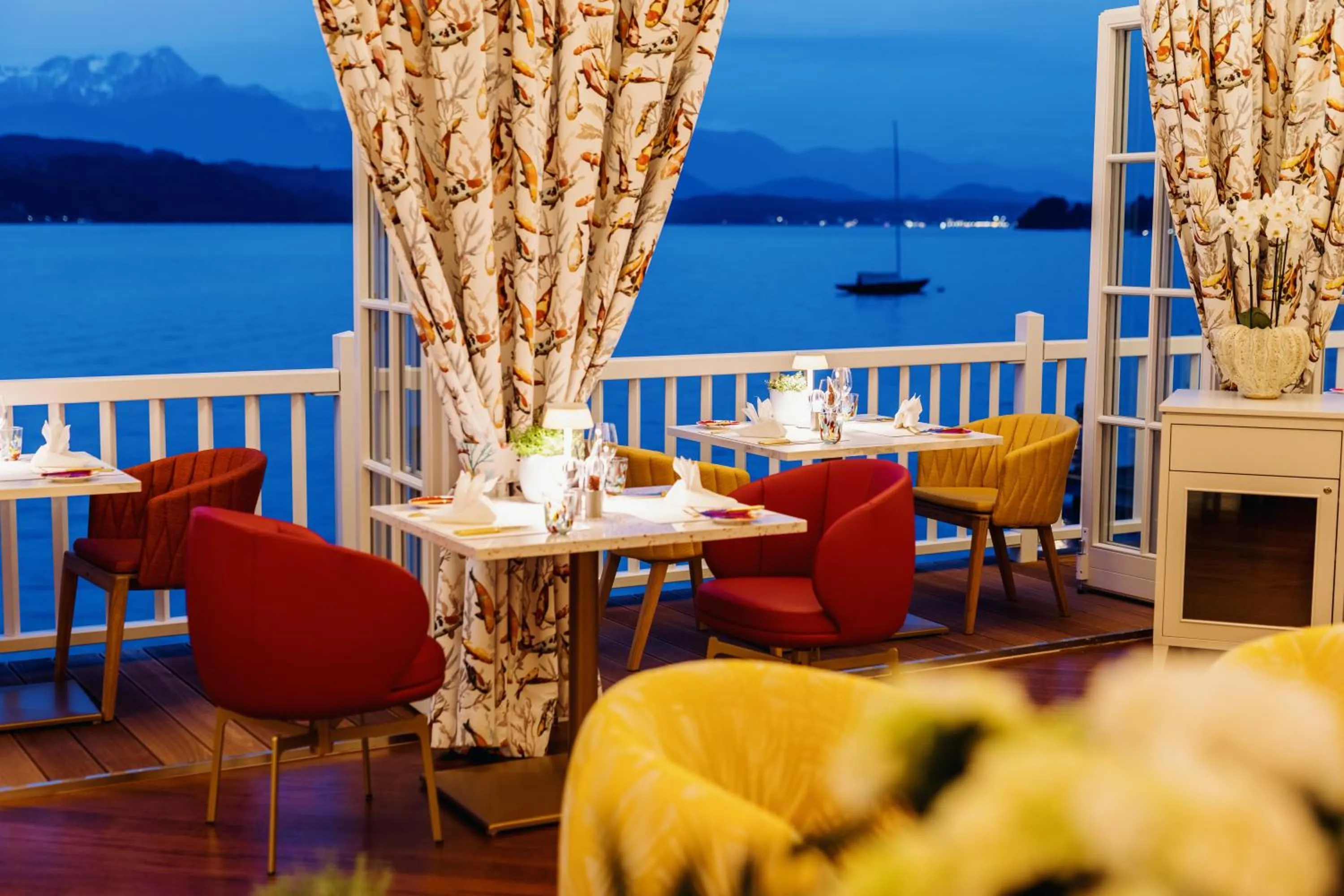 Restaurant/places to eat in Hotel Schloss Seefels