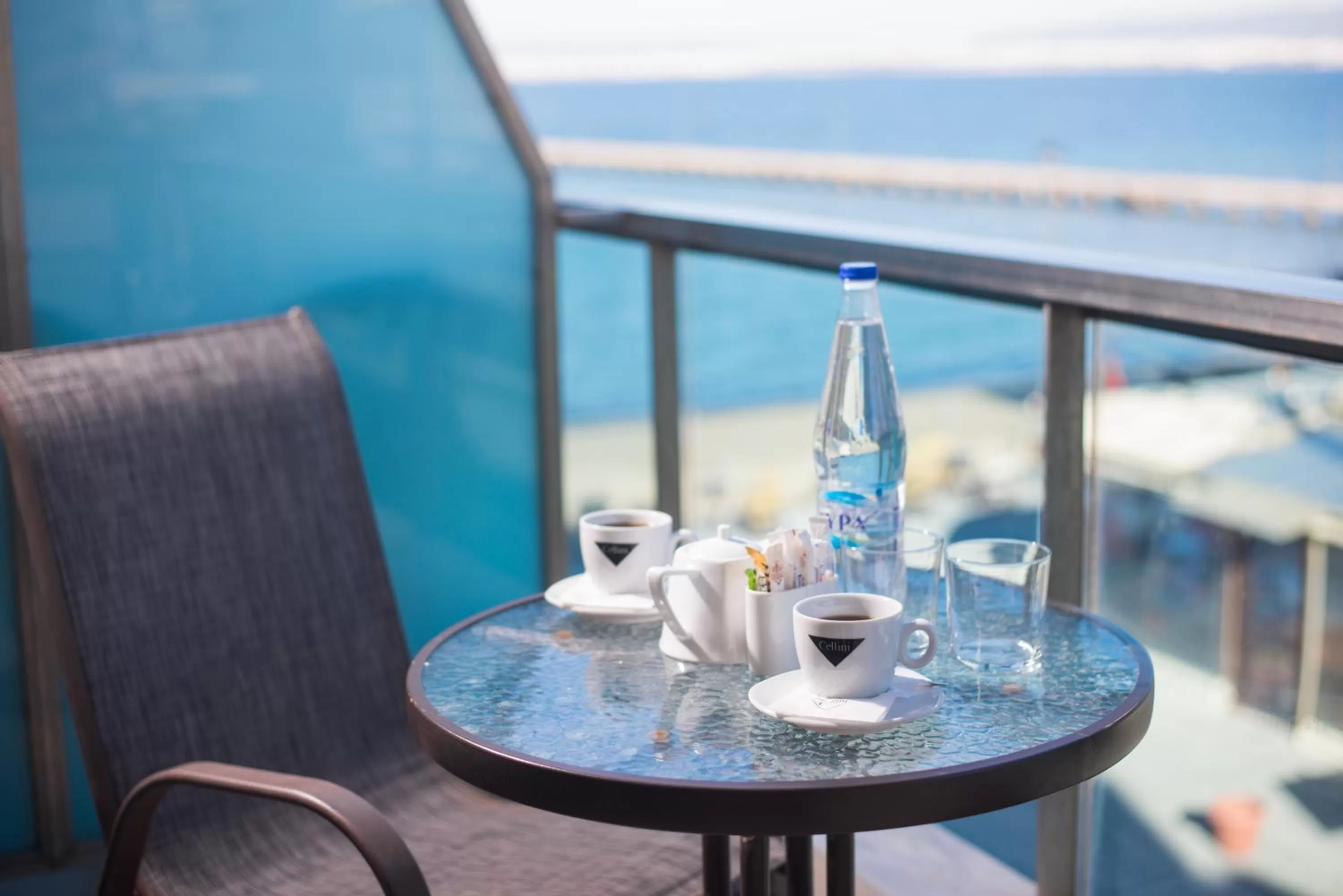 Balcony/Terrace in Hotel Aigli