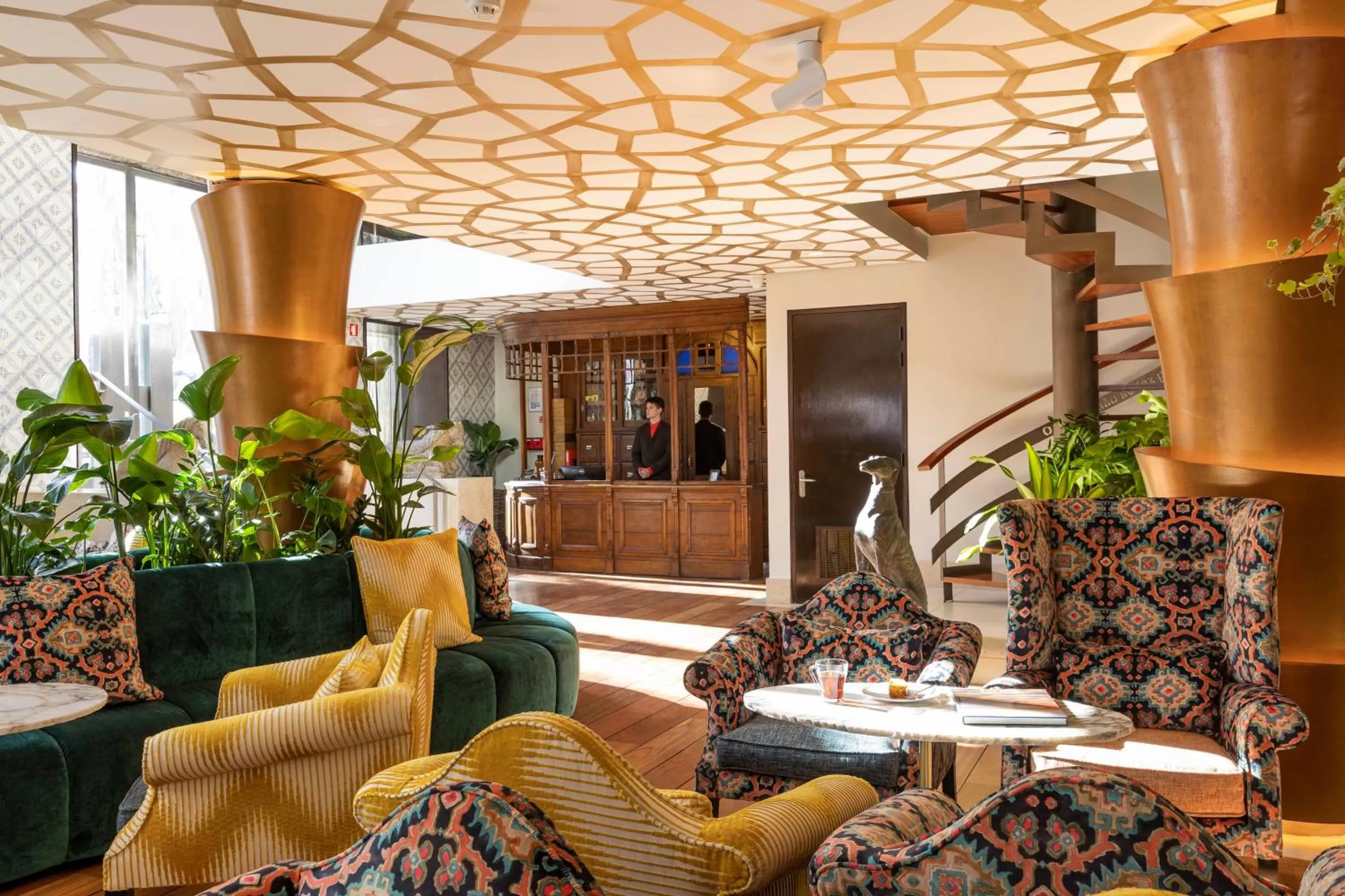 Lobby or reception in Heritage Avenida Liberdade - Lisbon Heritage Collection - Avenida