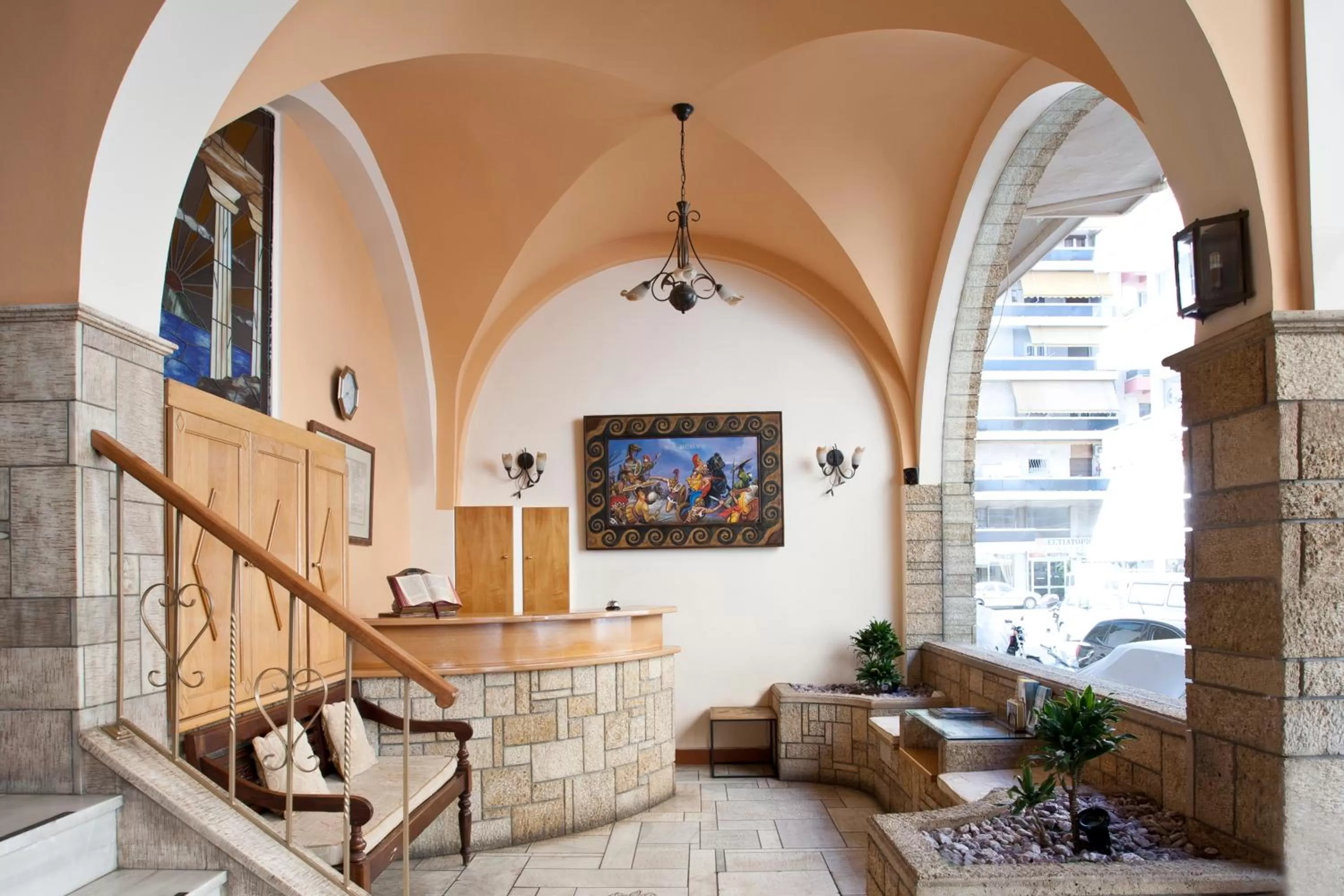 Lobby or reception in Elizabeth Hotel