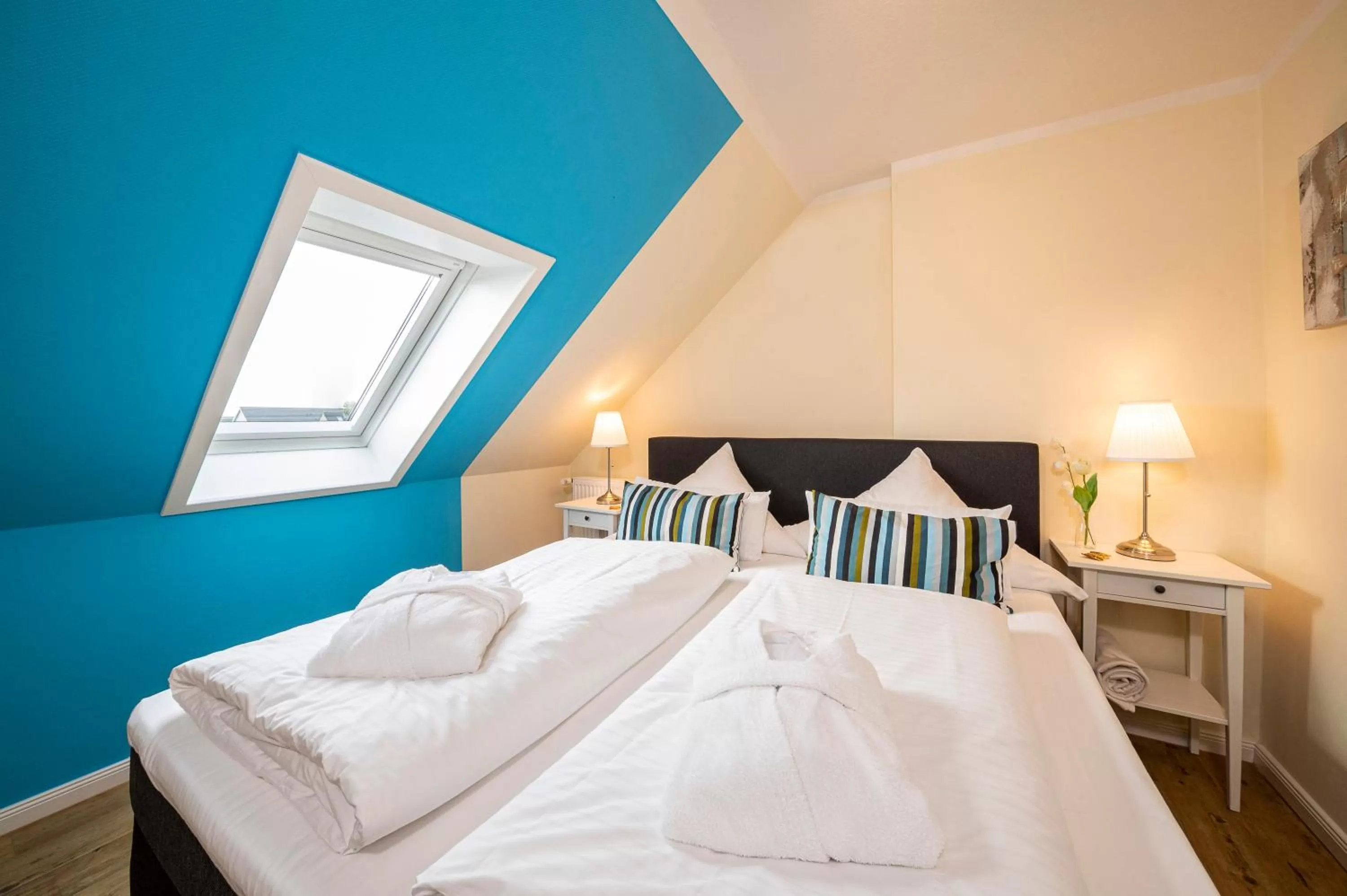 Bedroom in Das Frühstückshotel Büsum