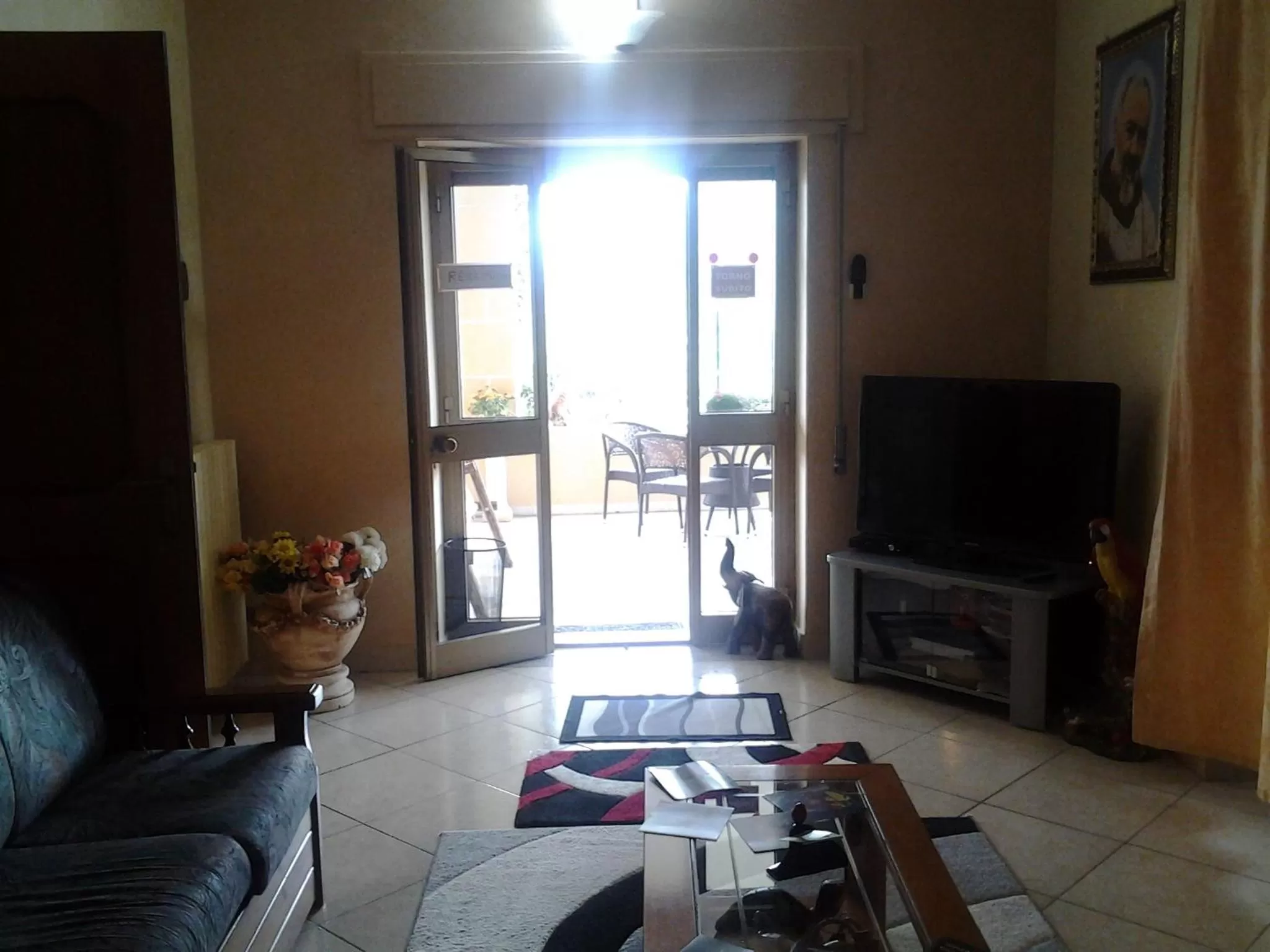 Lobby or reception in B&B da Pietro