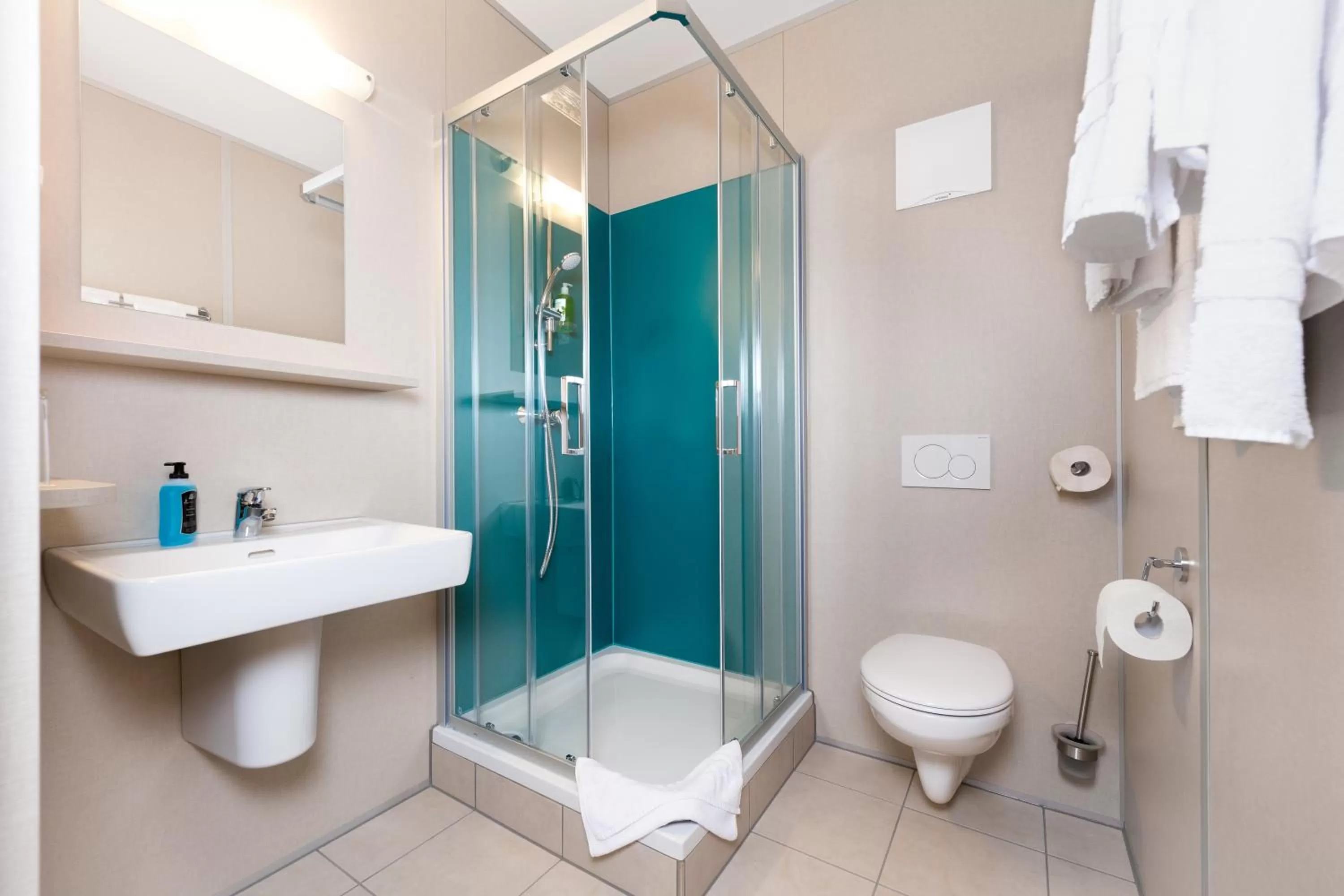 Shower in Cleverhotel