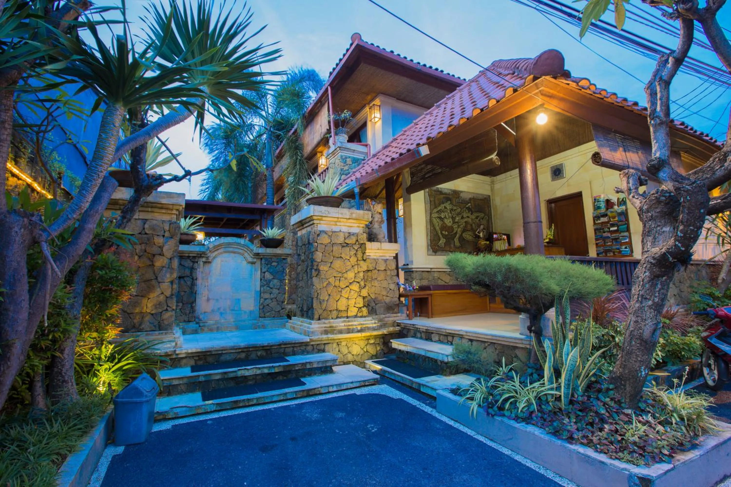 Facade/entrance in Sindhu Mertha Sanur