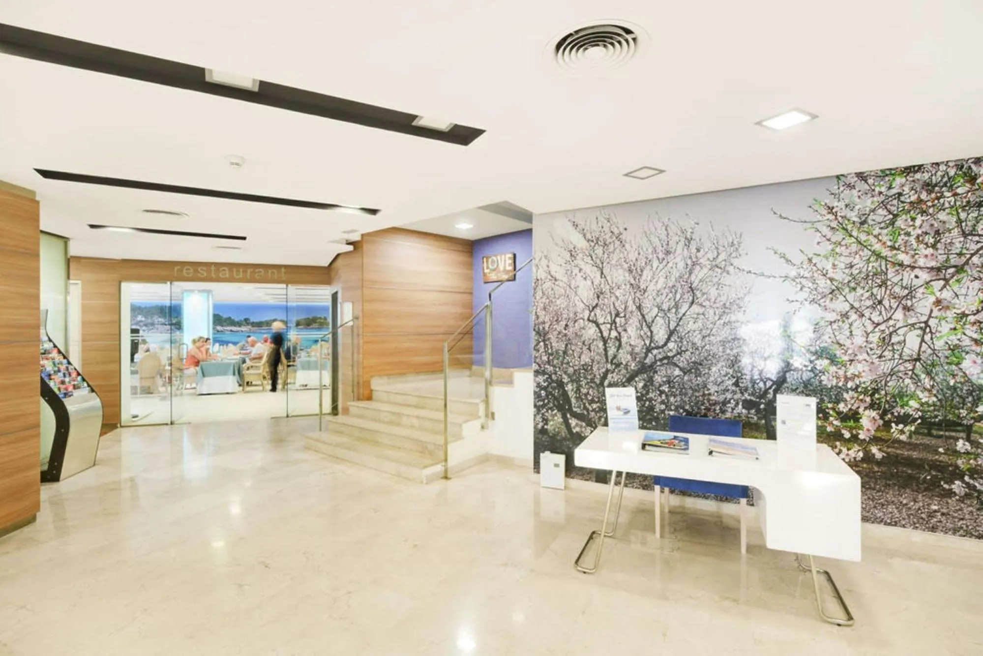 Lobby or reception in Hotel Agua Beach "Adults only"