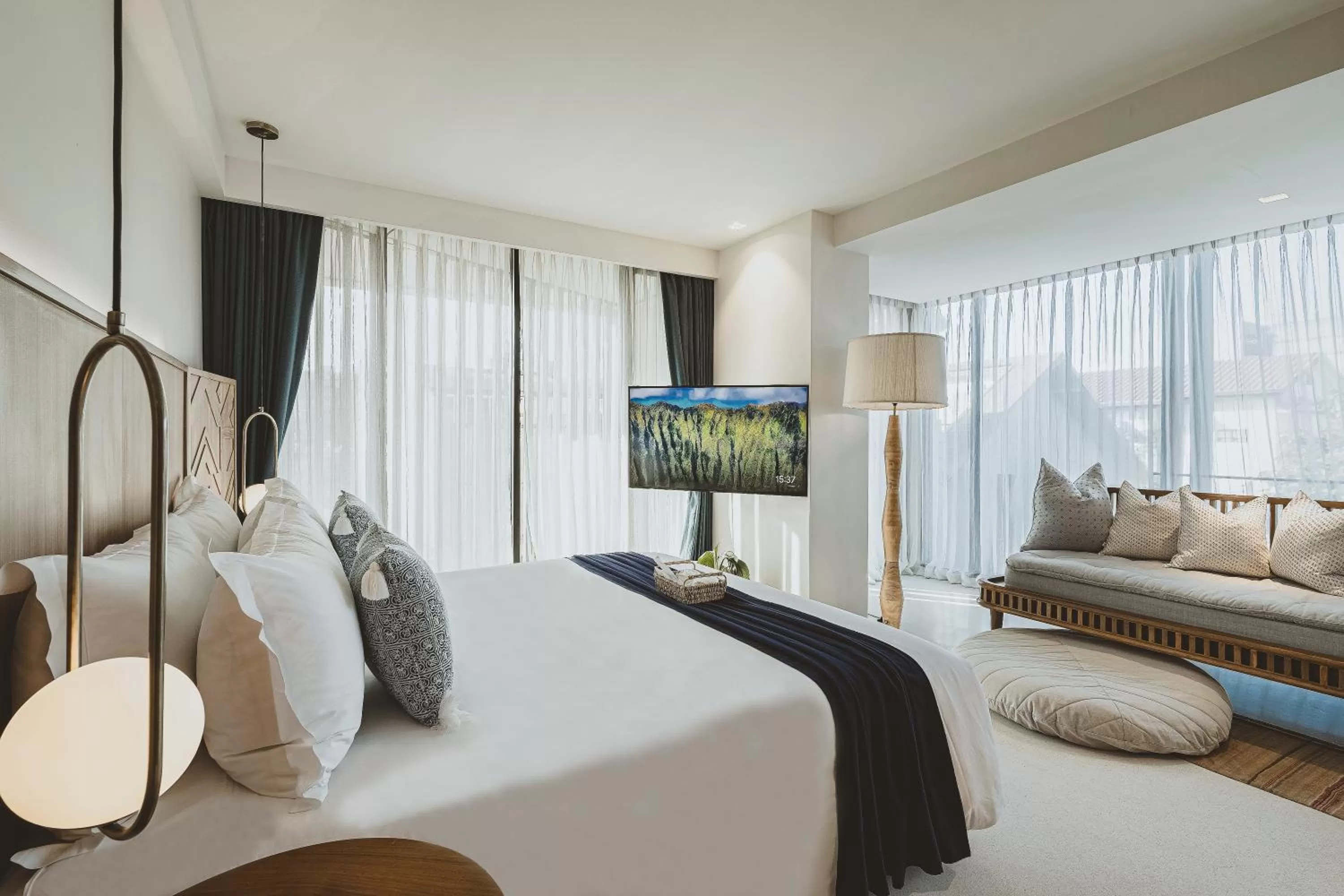 Area and facilities, Bed in THEE Vijit Lanna by TH District