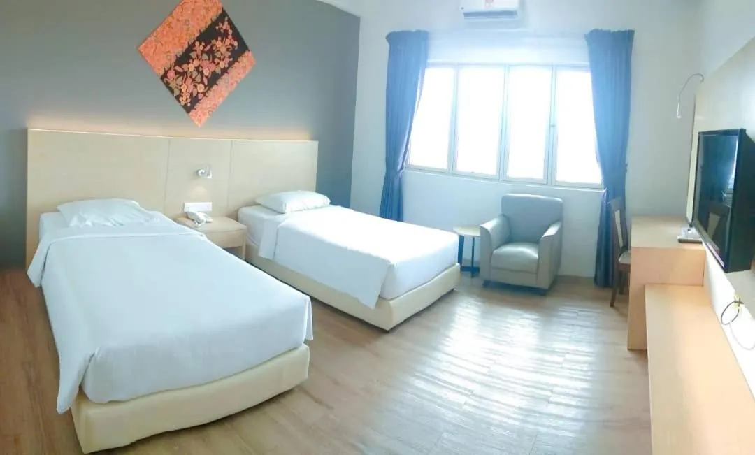 Bed in Summit Signature Hotel Batu Pahat