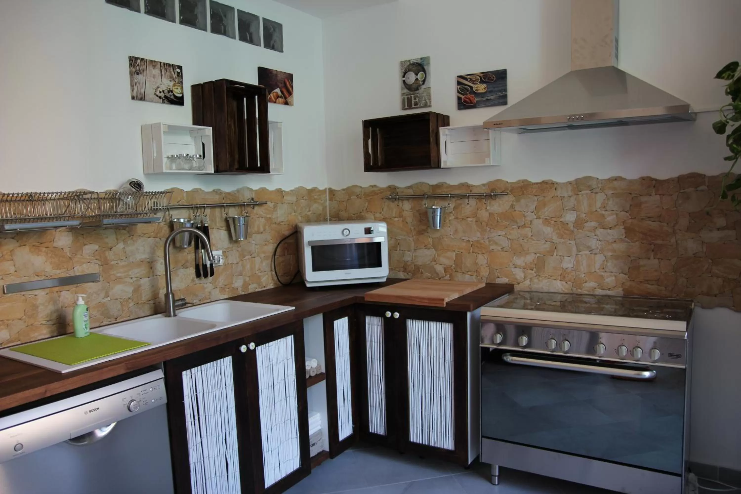 Kitchen or kitchenette in B&B Gallidoro