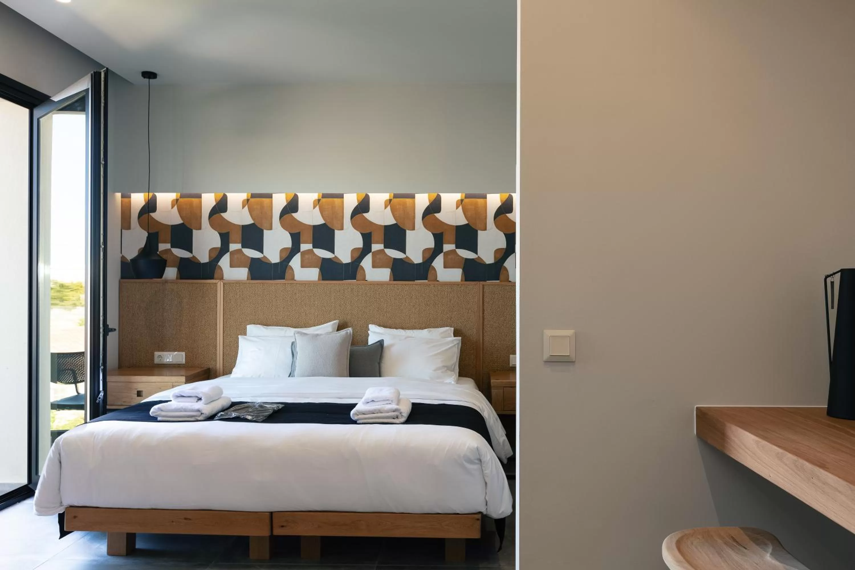 Bed in Chapter 02 Gallery Suites