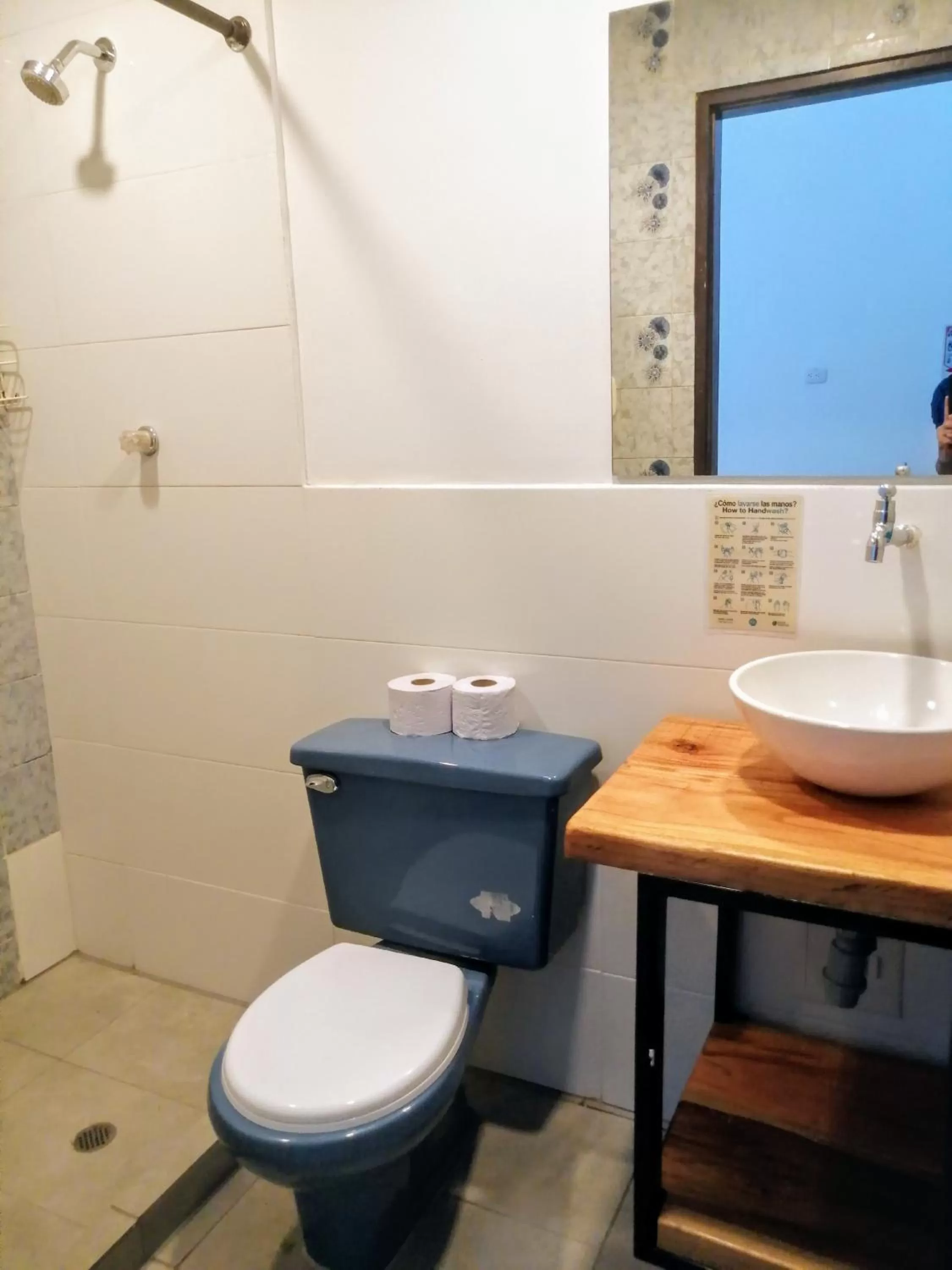 Bathroom in Bona Vida Hotel