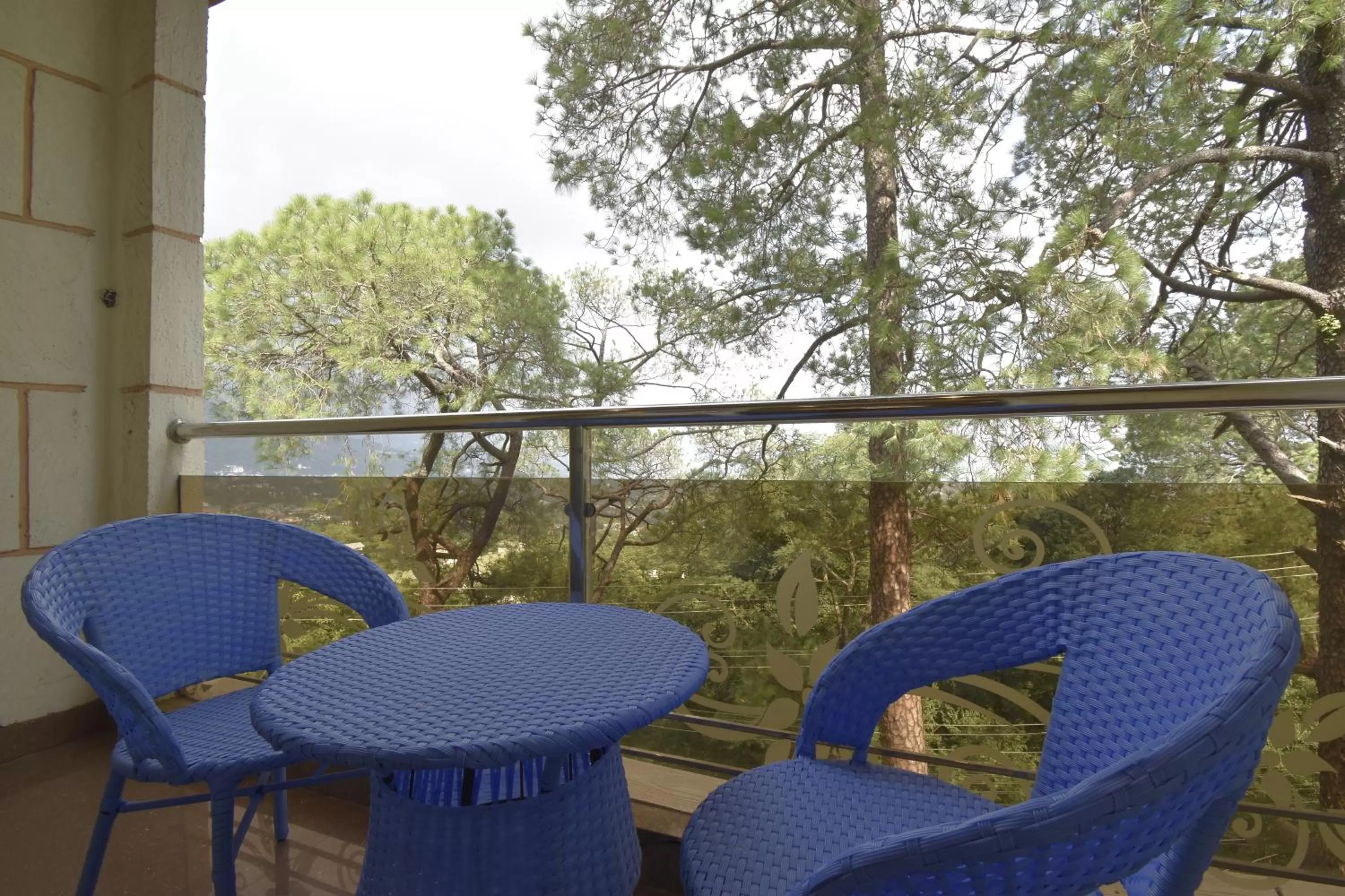 Spring, Balcony/Terrace in The Royal Castle AC Centralized