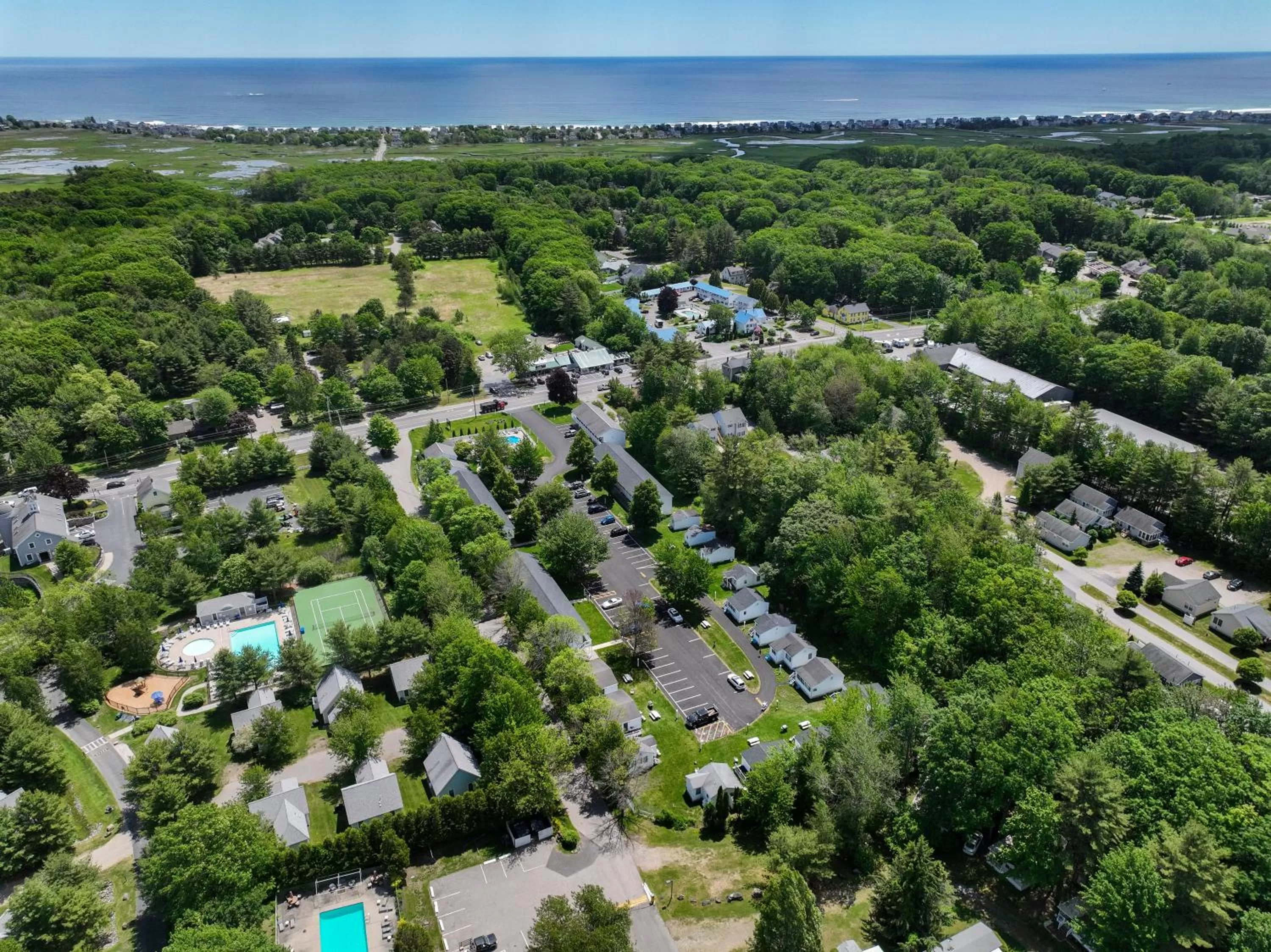 Bird's eye view in Anchor Inn and Cottages Wells-Ogunquit