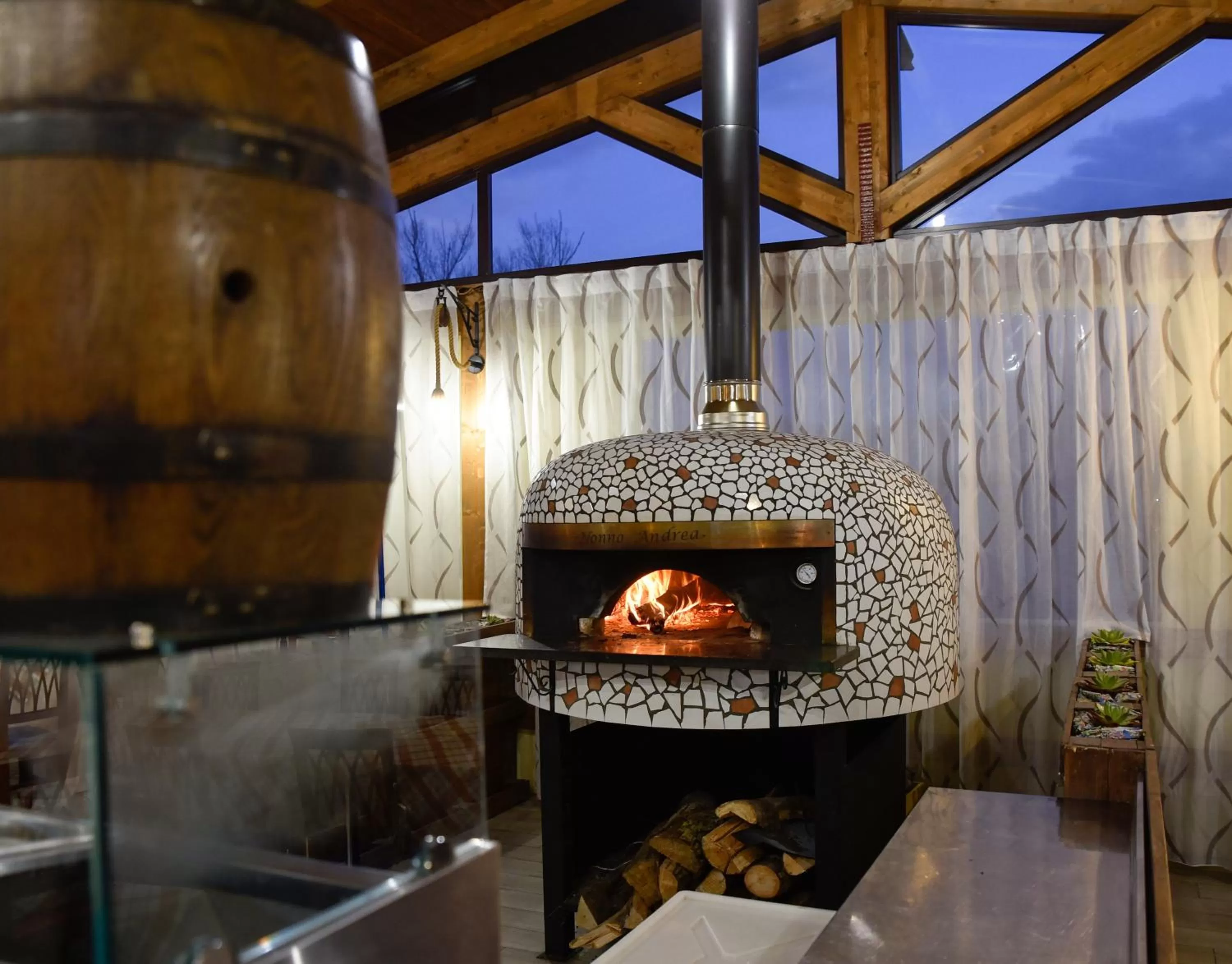 BBQ Facilities in Country House Nonno Andrea