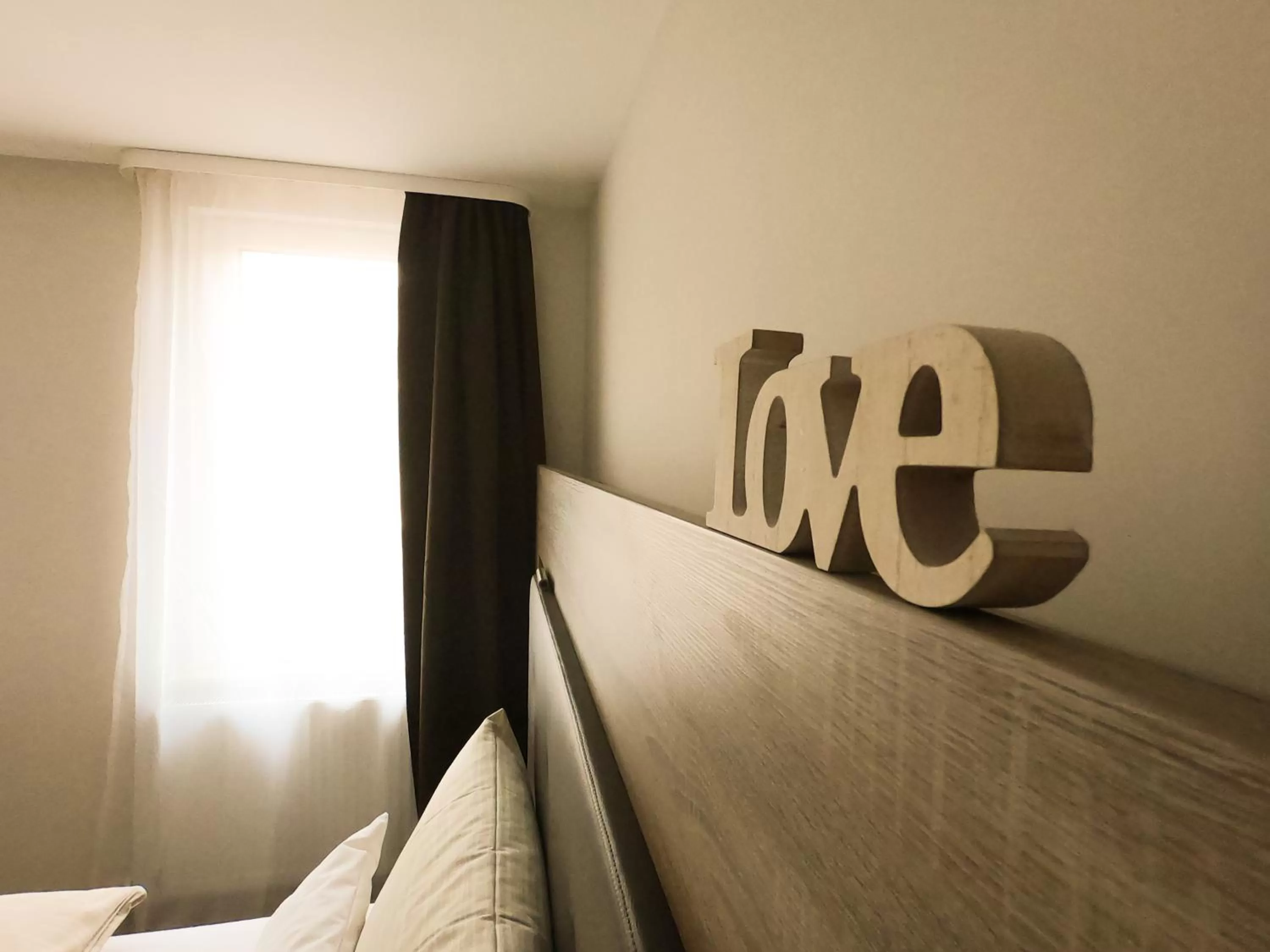 Decorative detail, Bed in Hotel Langhans
