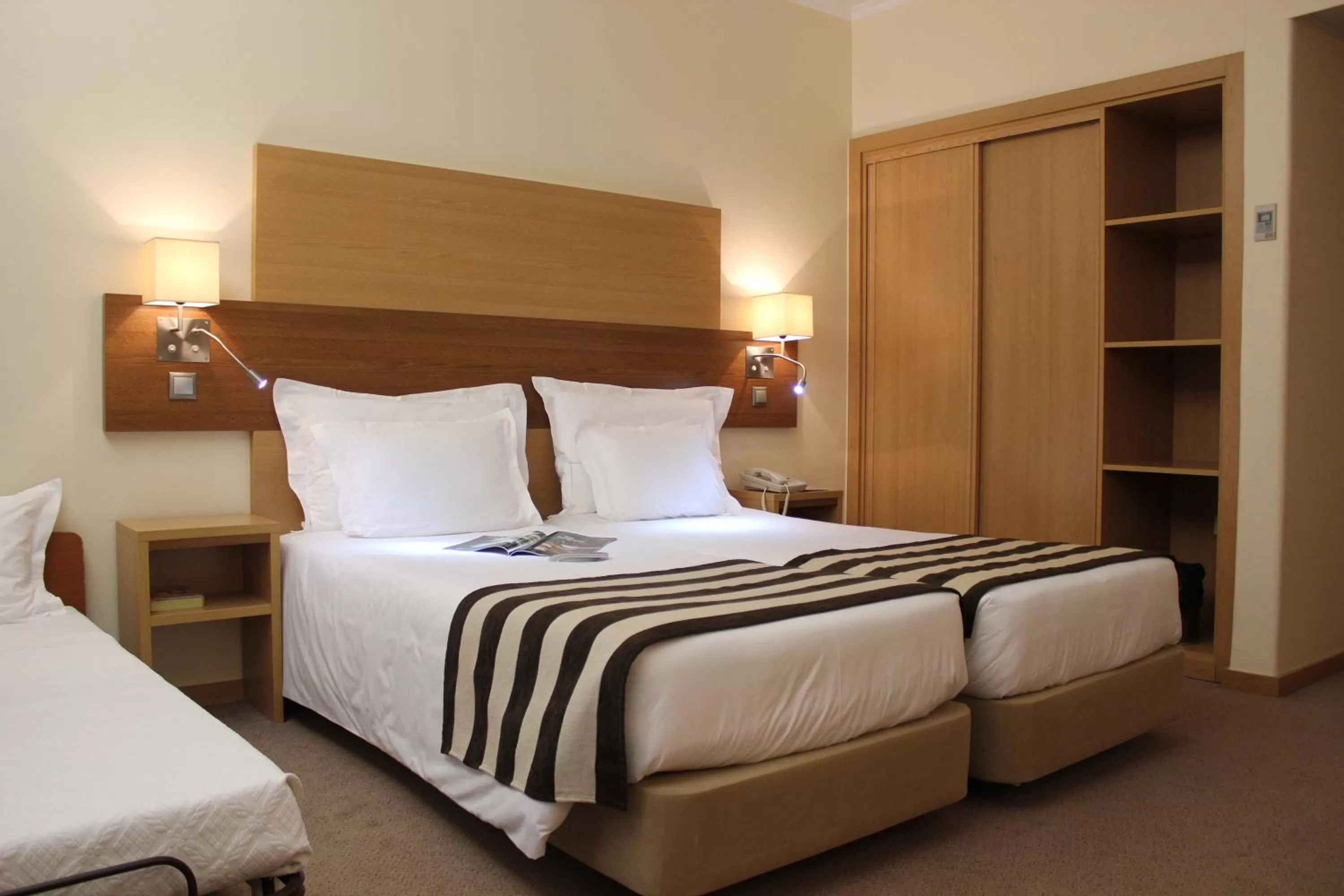 Bed in Hotel Principe Lisboa