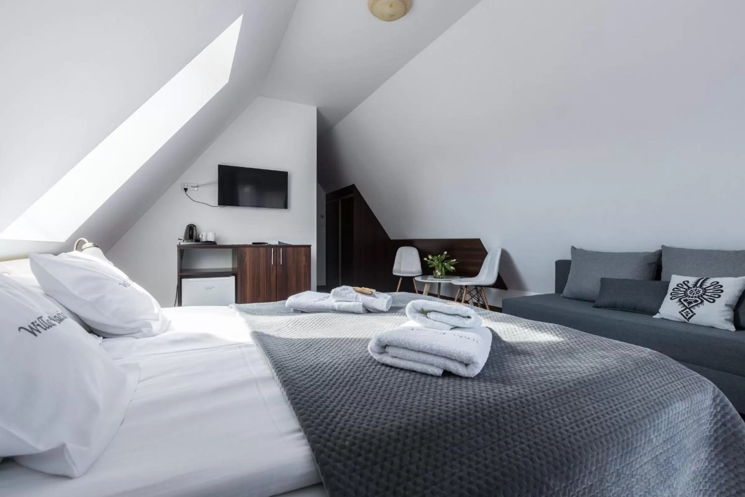 Bed in Willa Baciarka