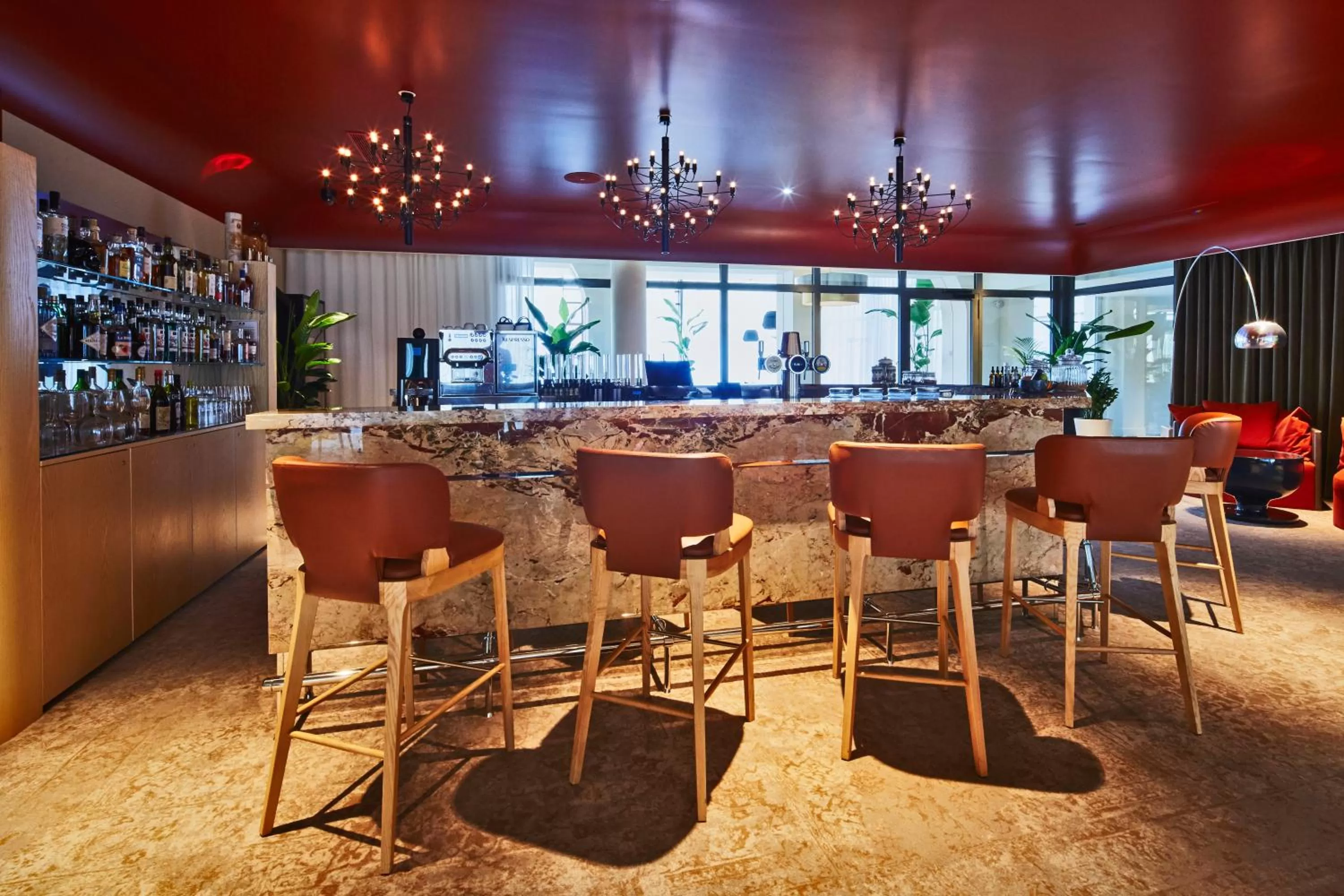 Lounge or bar in La Licorne Hotel & Spa Troyes - MGallery Collection