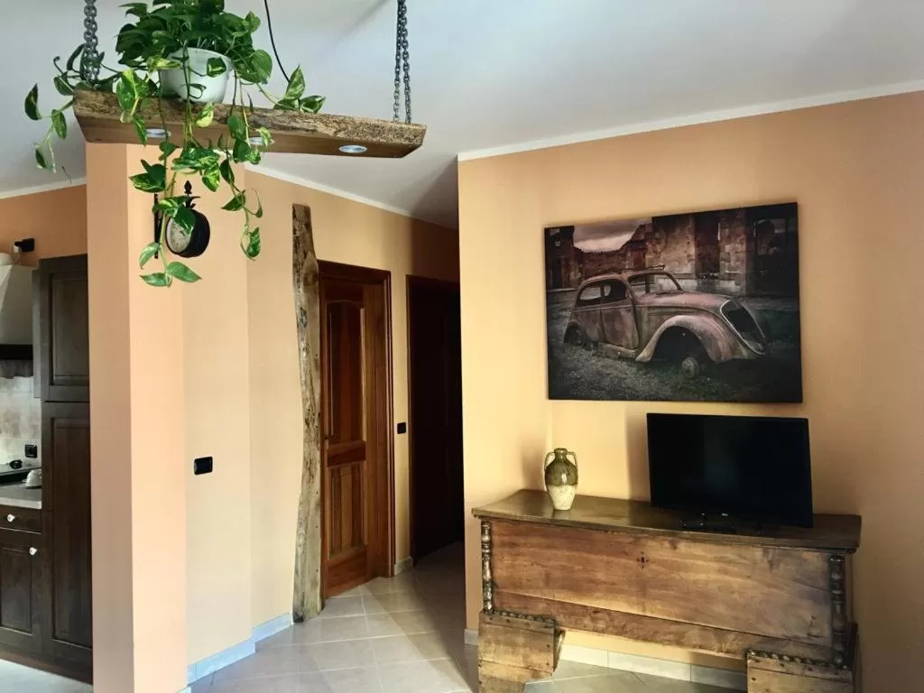 Living room in La Chiocciola