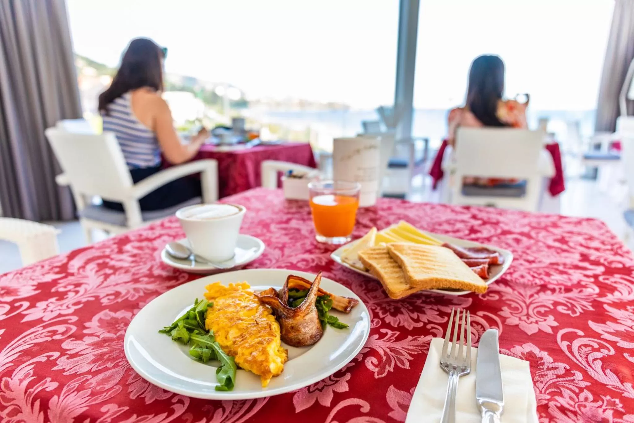 Breakfast in Victoria Palace Cefalù