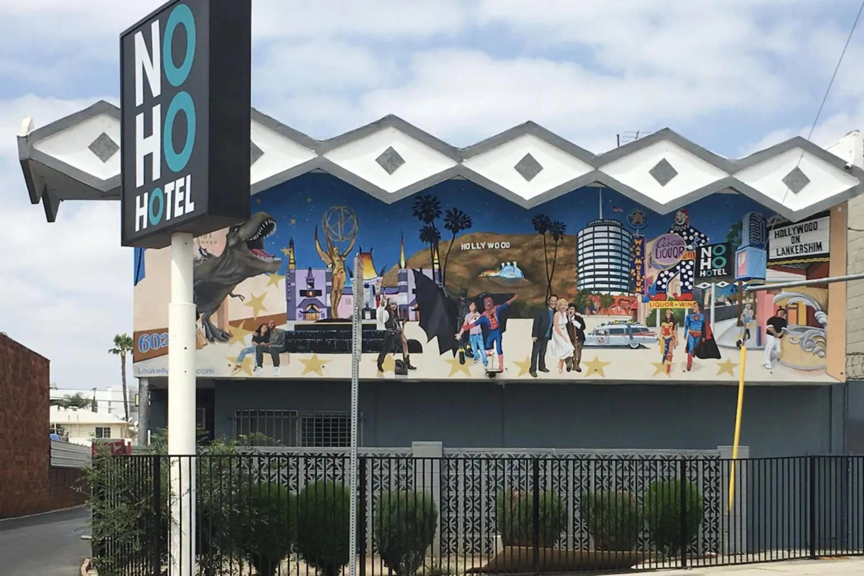 Property building in NOHO Hotel Hollywood LA