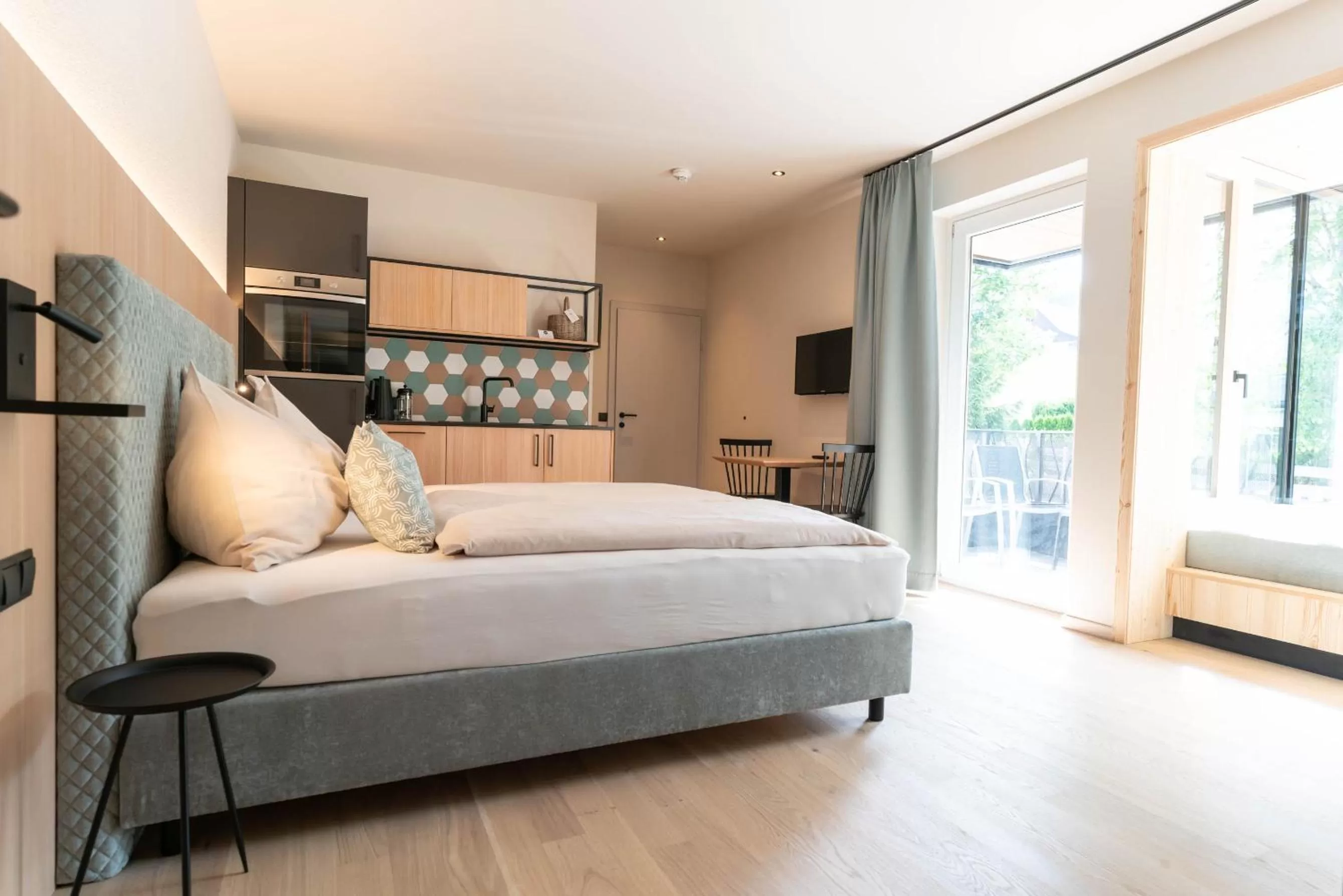 Bed in Apart & Suiten Hotel WEIDEN