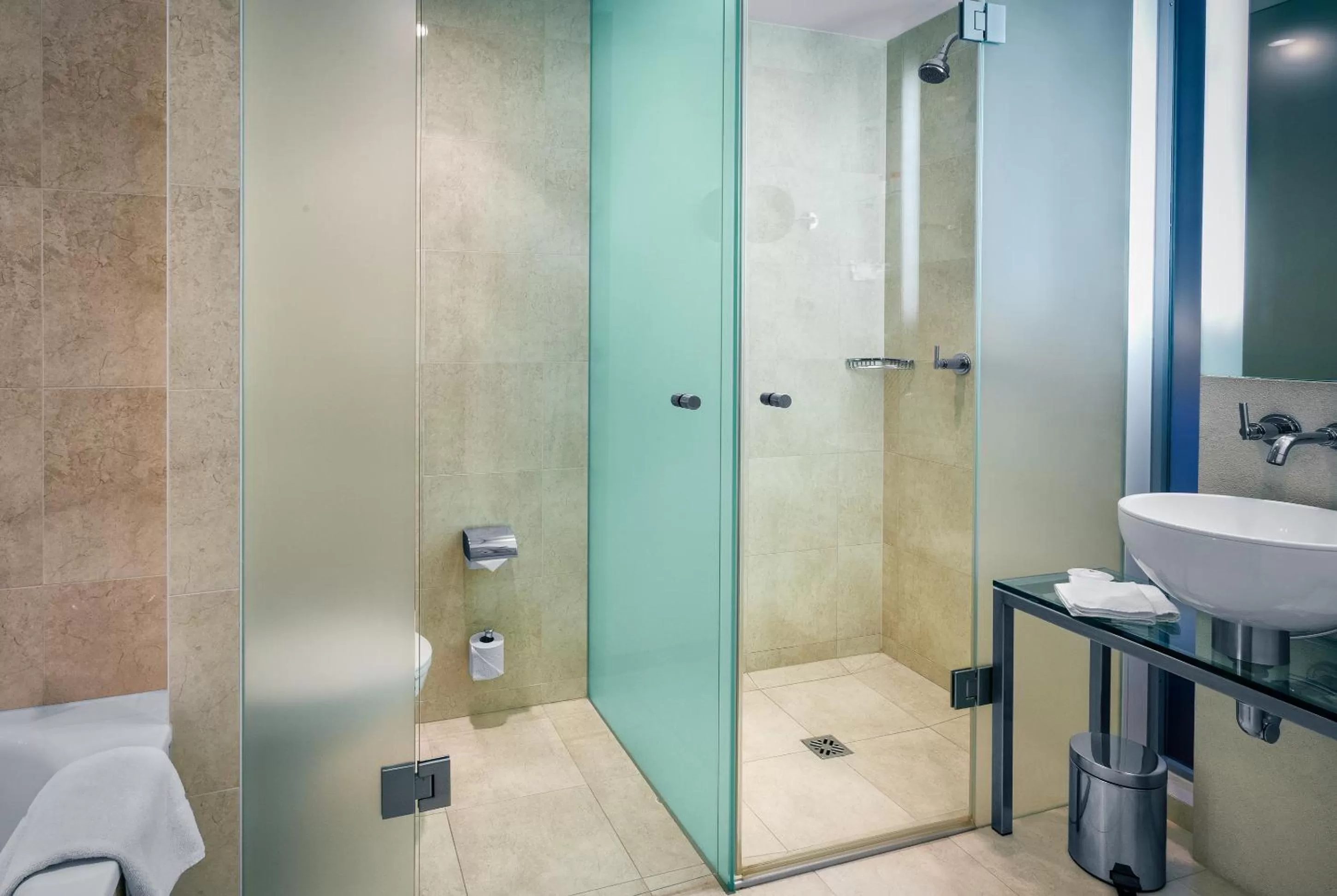 Shower in Vienna House by Wyndham Andel's Prague