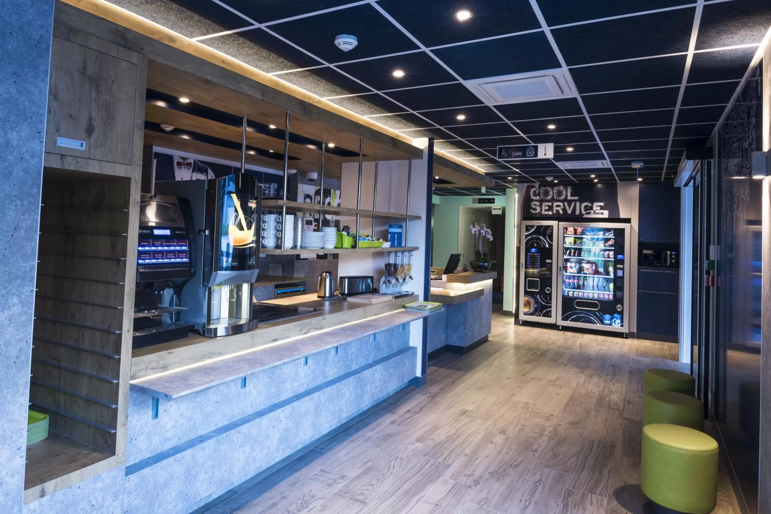 Lobby or reception in Ibis Budget Sallanches