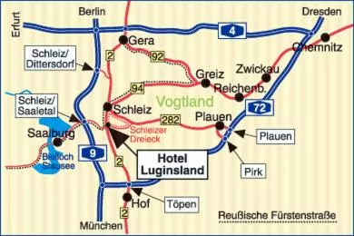 Bird's-eye View in Hotel Luginsland