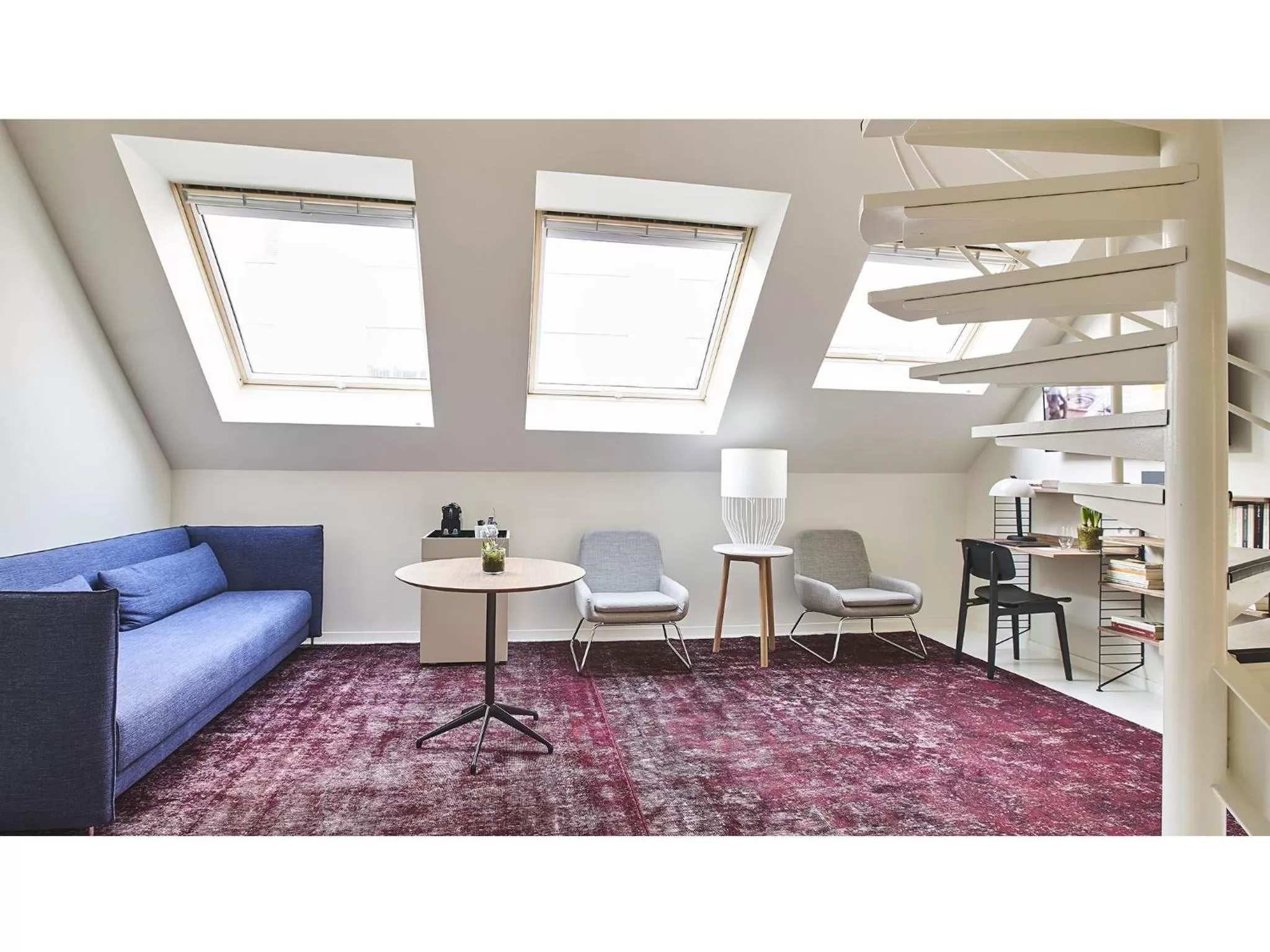 Living room in 9Hotel Sablon