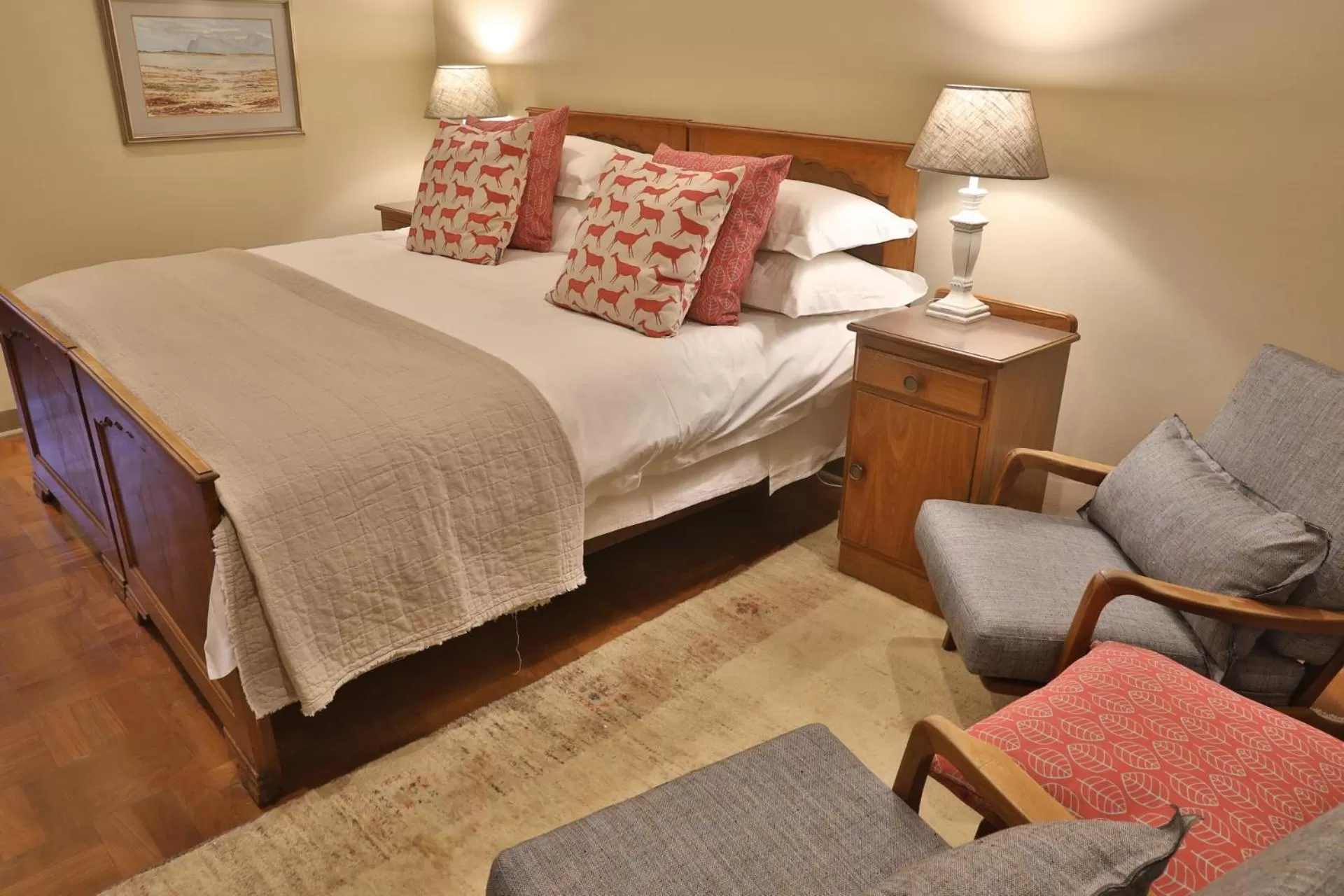 Bed in Ben's Bed and Breakfast