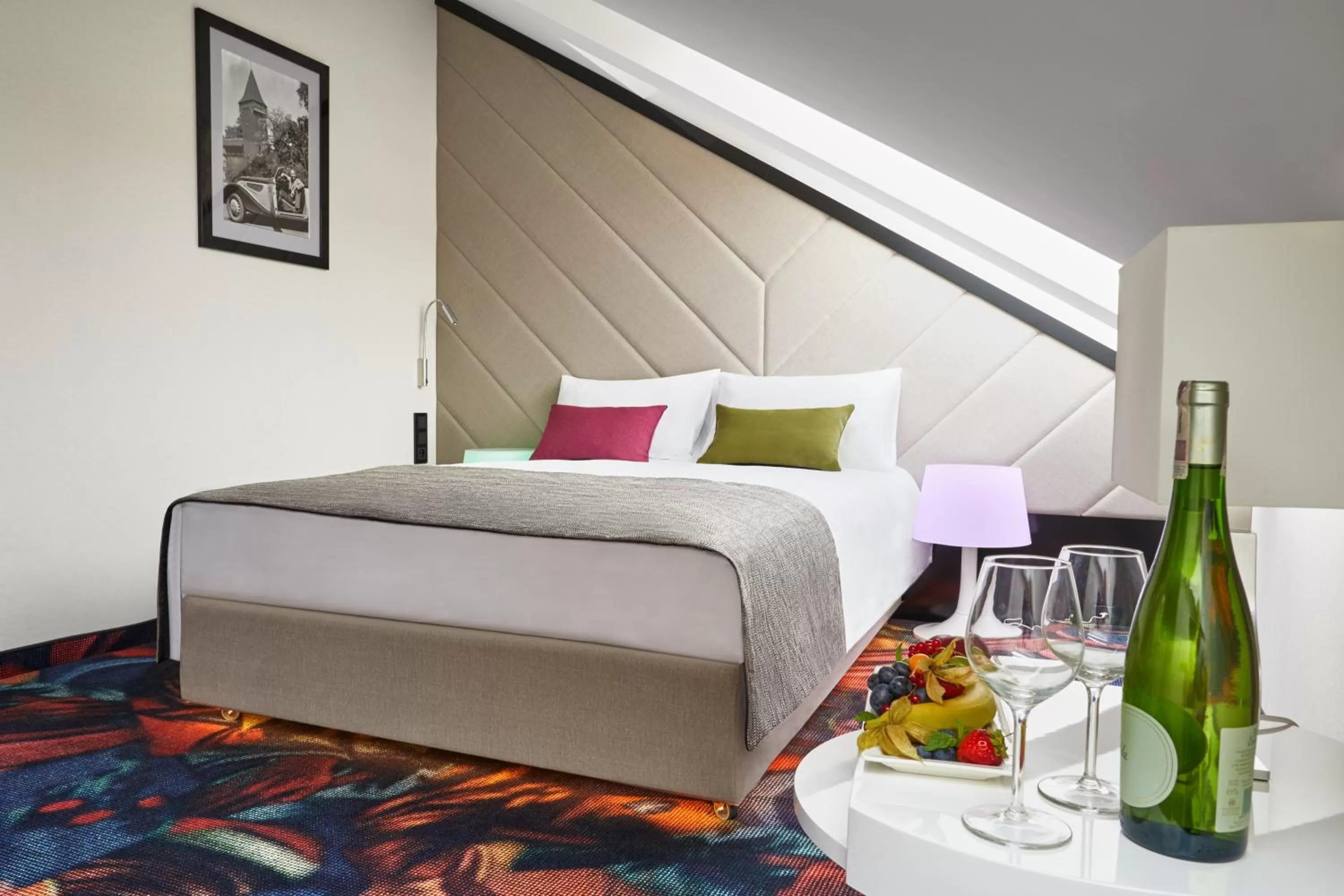 Bed in INX Design Hotel