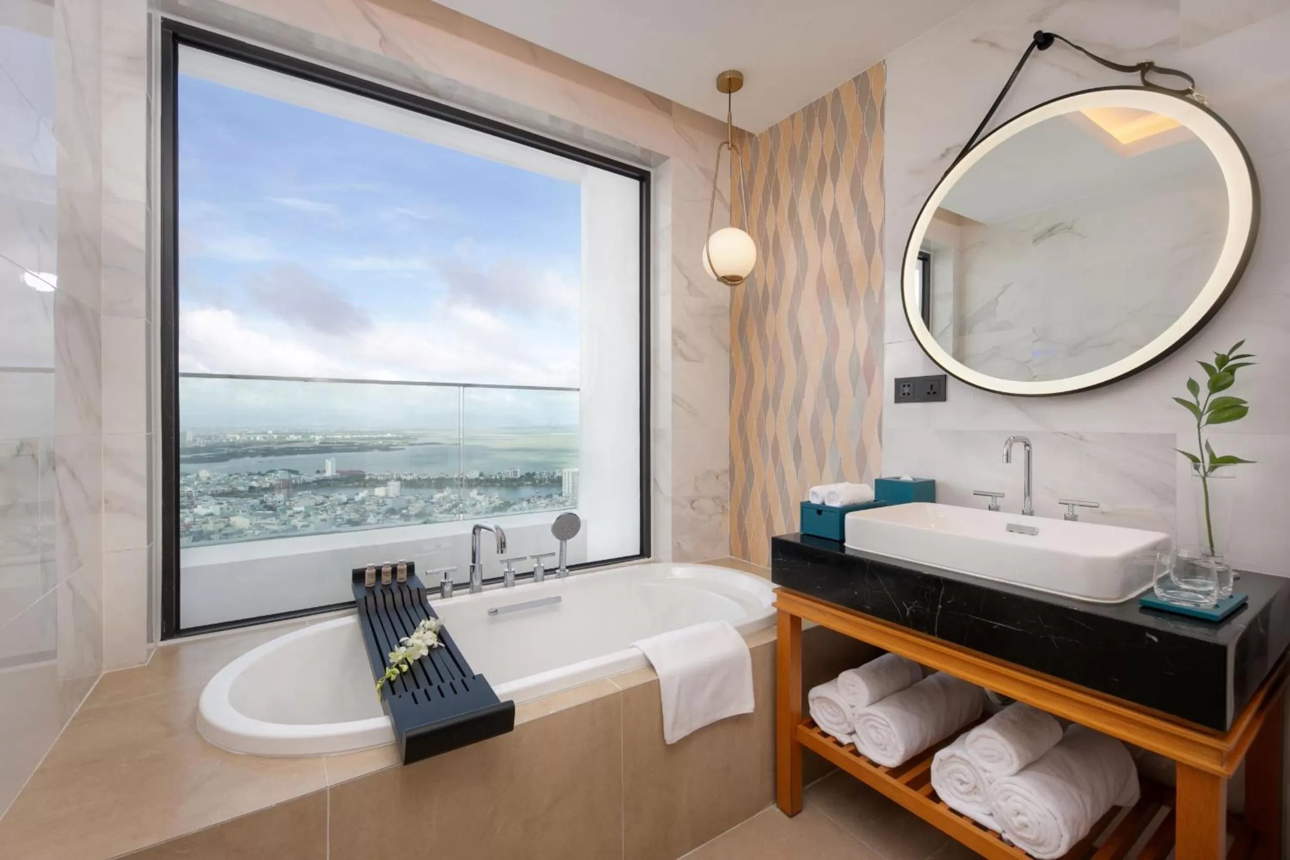 Bathroom in Grand Hyams Hotel - Quy Nhon Beach