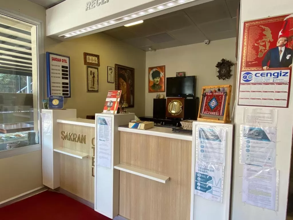 Lobby or reception in Sakran Hotel