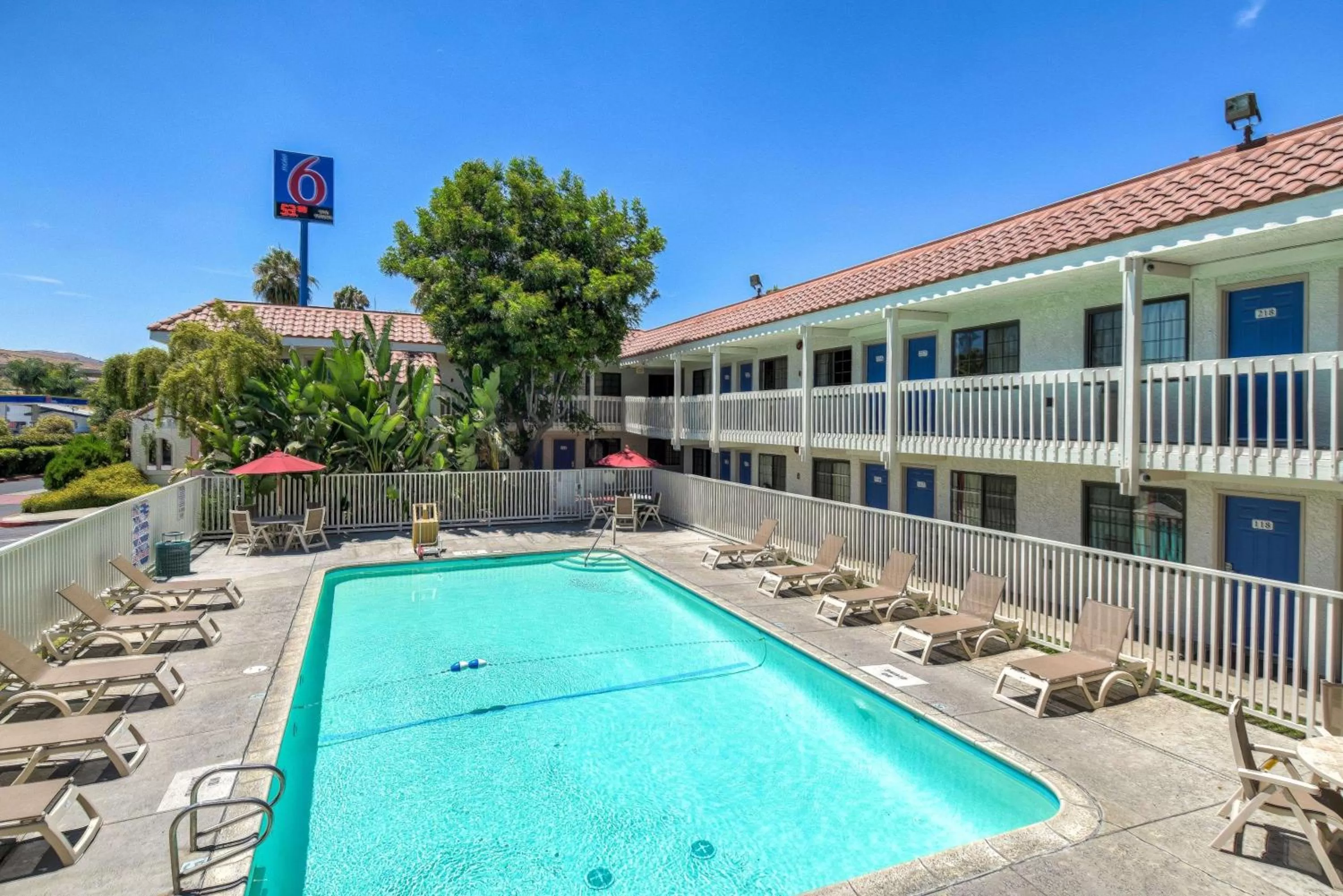 On site in Motel 6-Pomona, CA - Los Angeles