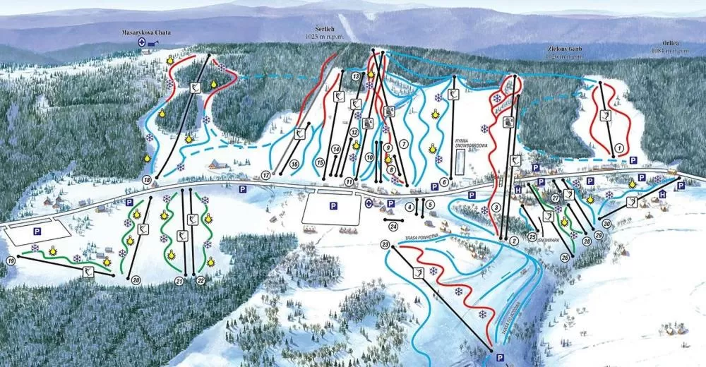 Bird's-eye View in Villasol