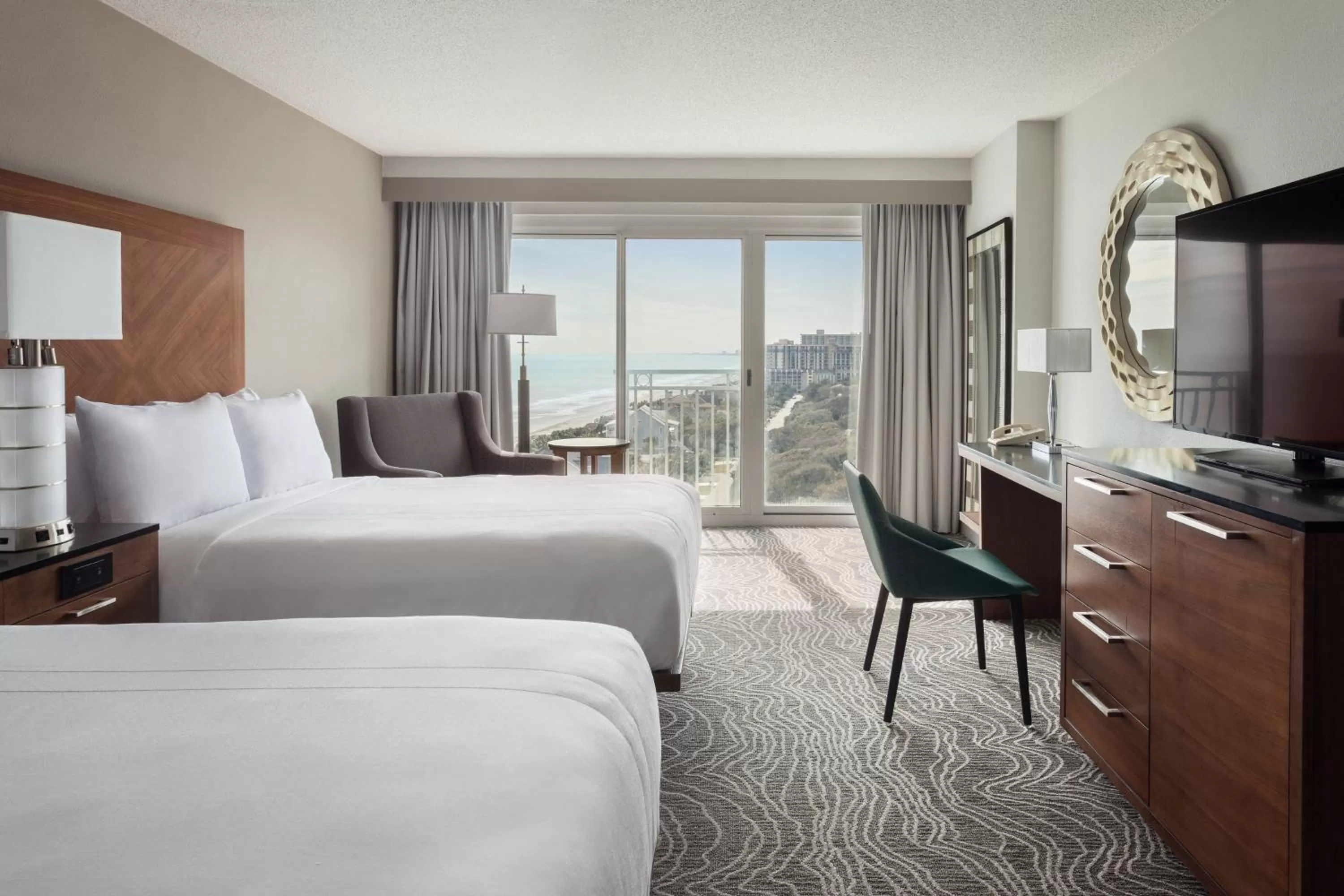 Photo of the whole room, Bed in Marriott Myrtle Beach Resort & Spa at Grande Dunes