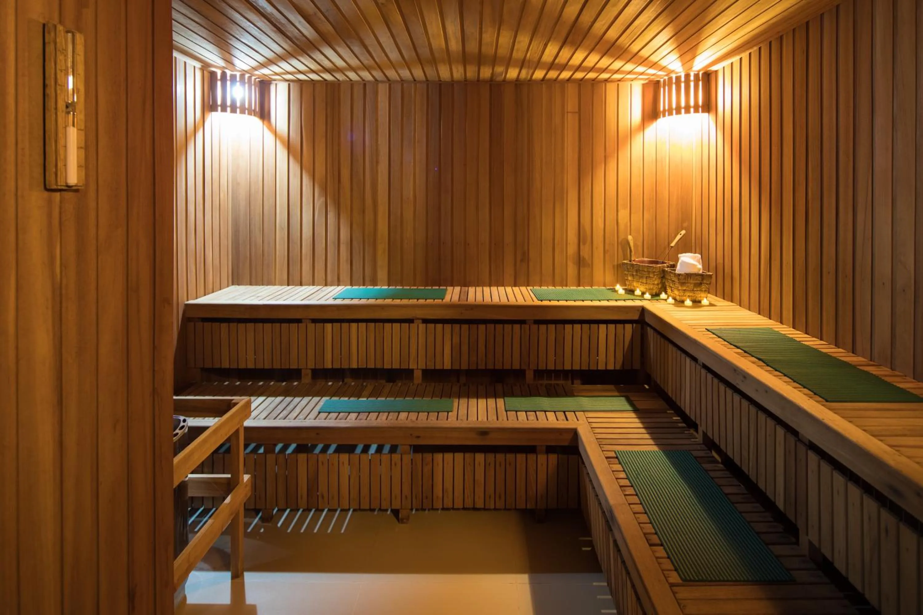 Sauna in Hotel Cortez