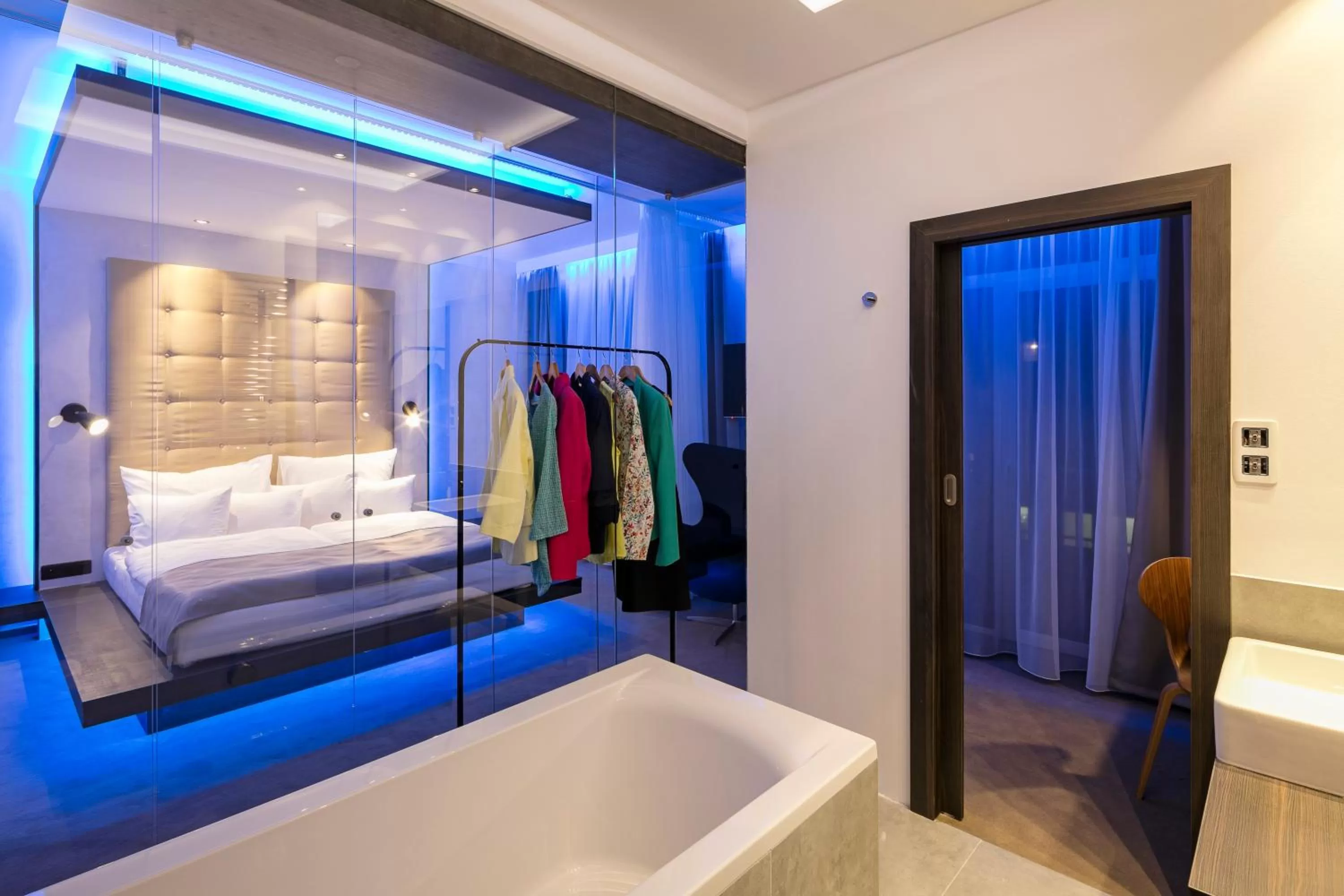 Bedroom, Bathroom in Pytloun Imperial Design Suites