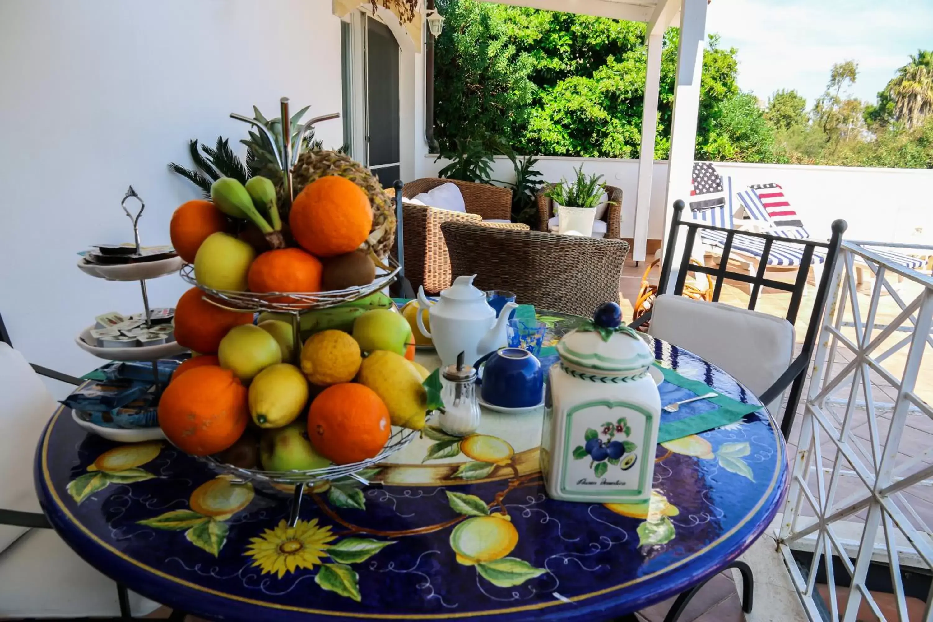 Deluxe Double Room with Balcony and Sea View in B&B L'ORIZZONTE Deluxe Double Room with Balcony and Sea View in B&B L'ORIZZONTE