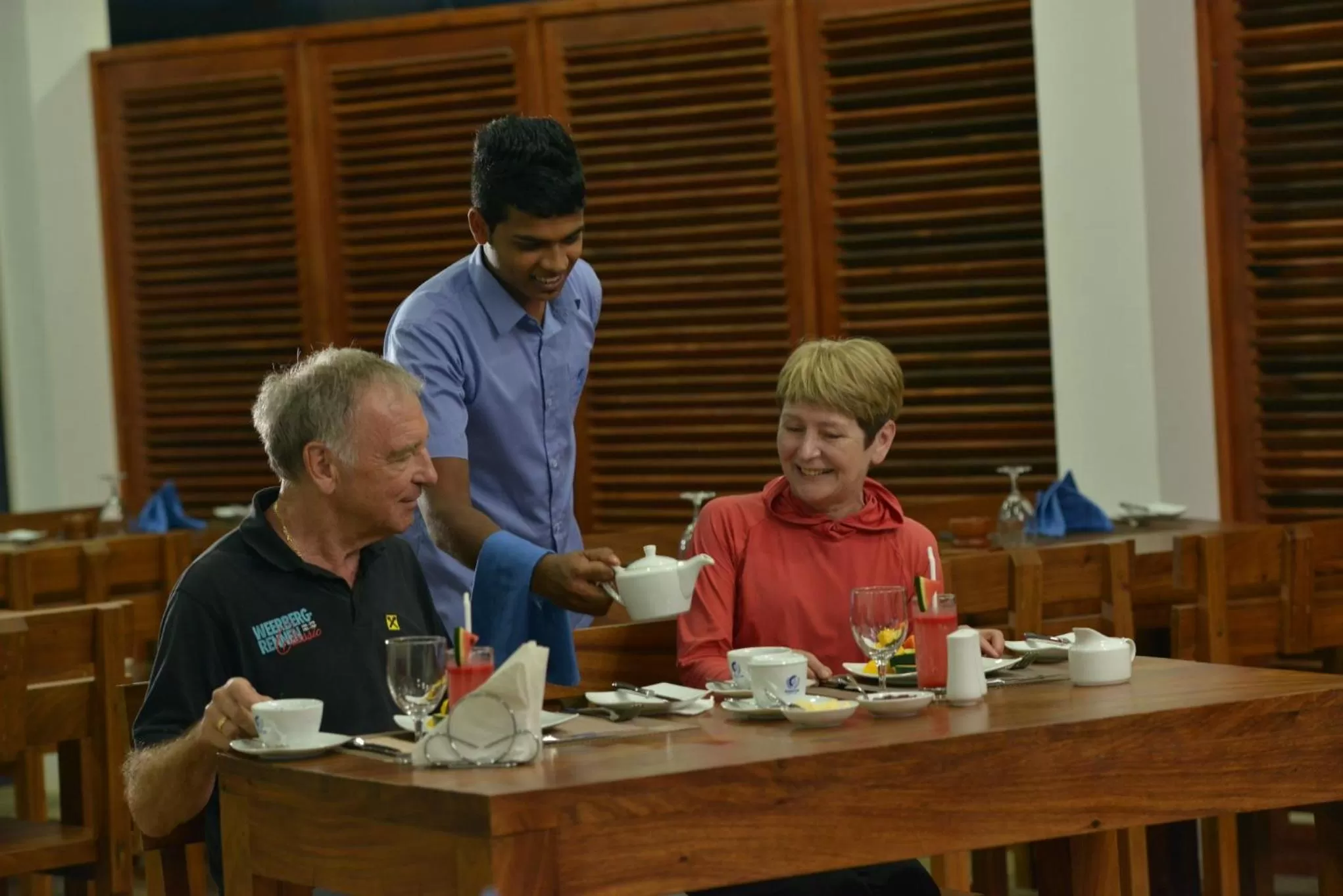 Asian breakfast in Athena Lake by Seedevi