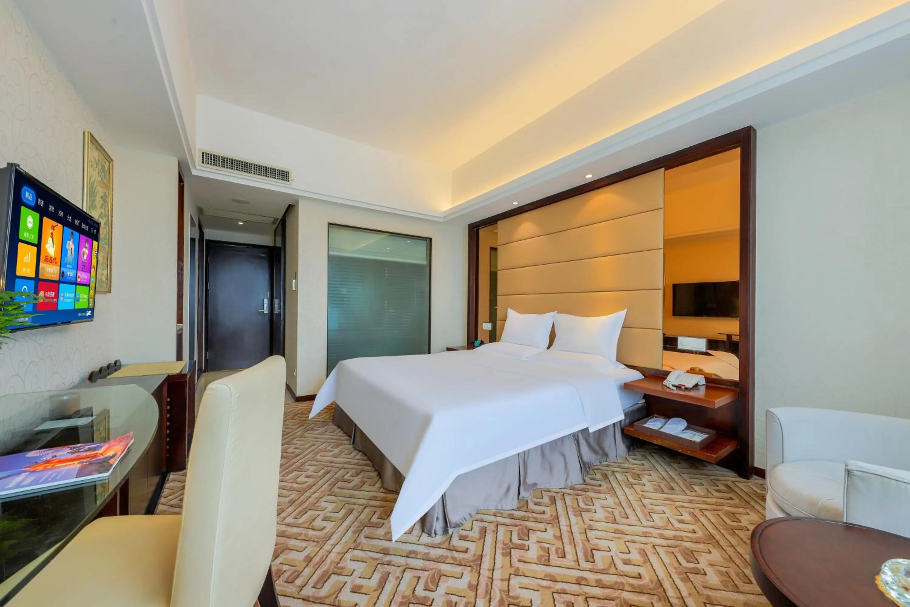 Bed in Zhengzhou Yuehai Hotel