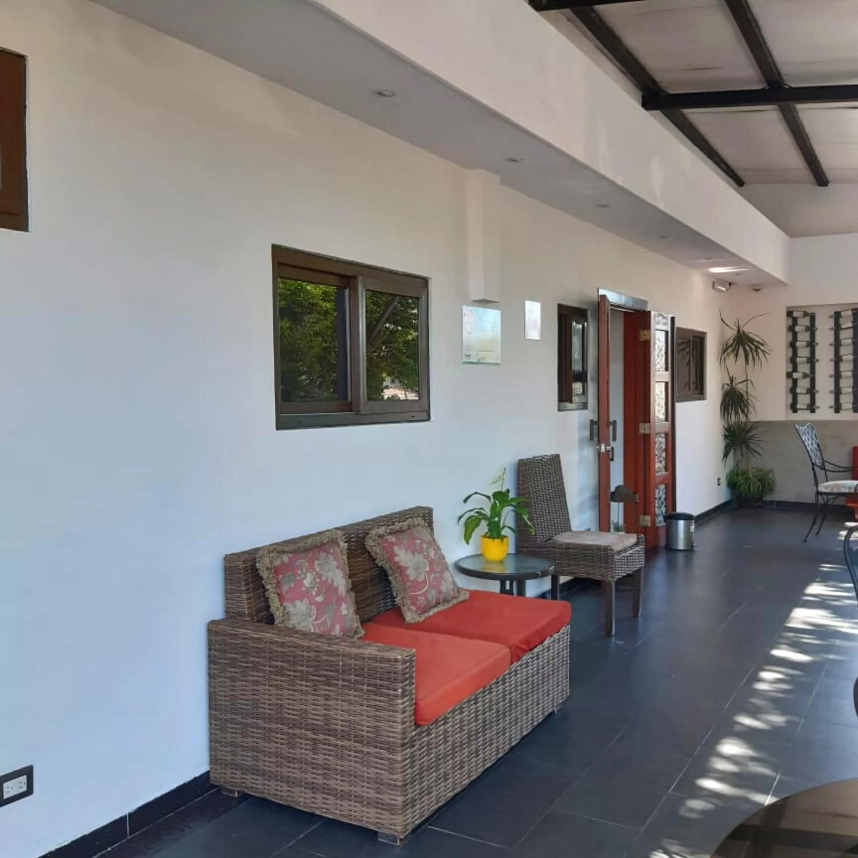 Balcony/Terrace in Hotel Villa Florencia Zona Rosa