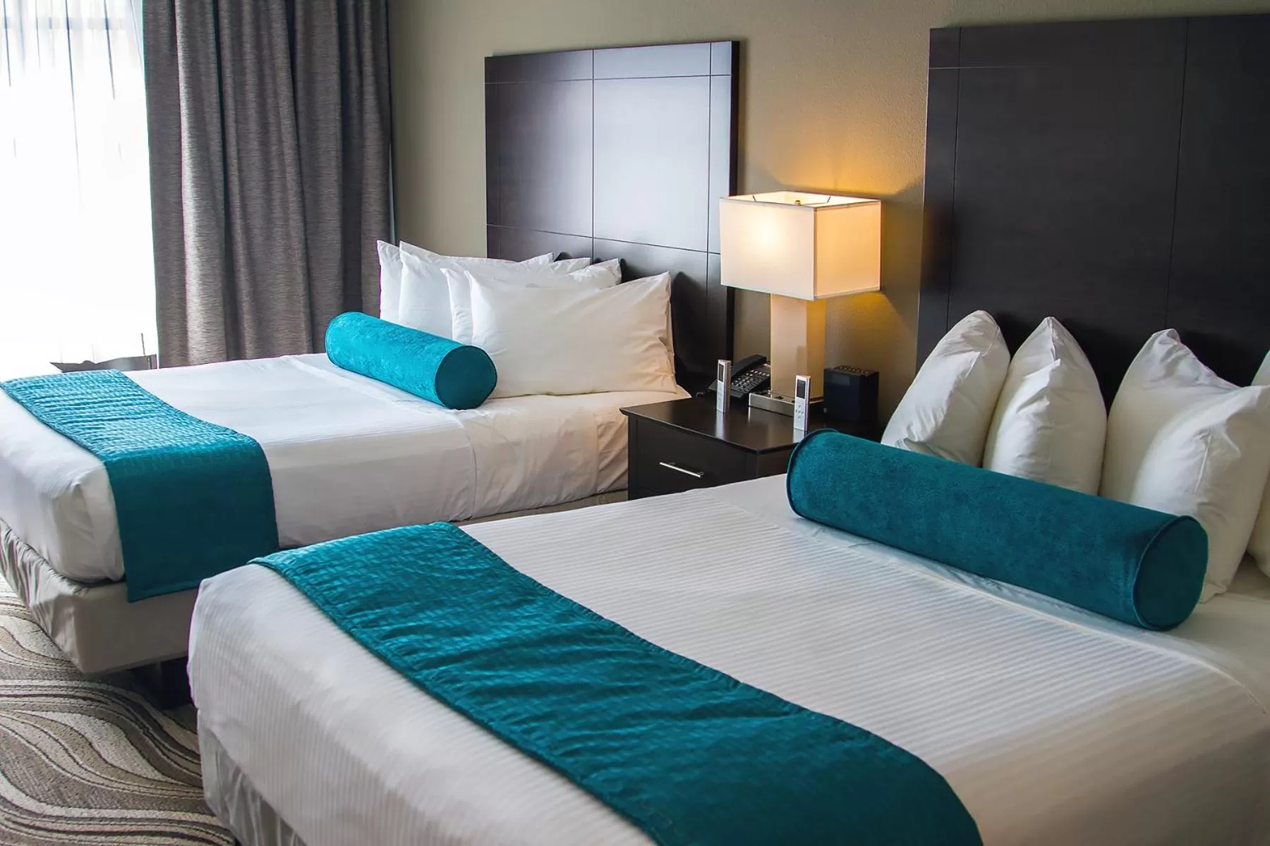 Bed in River Bend Casino & Hotel