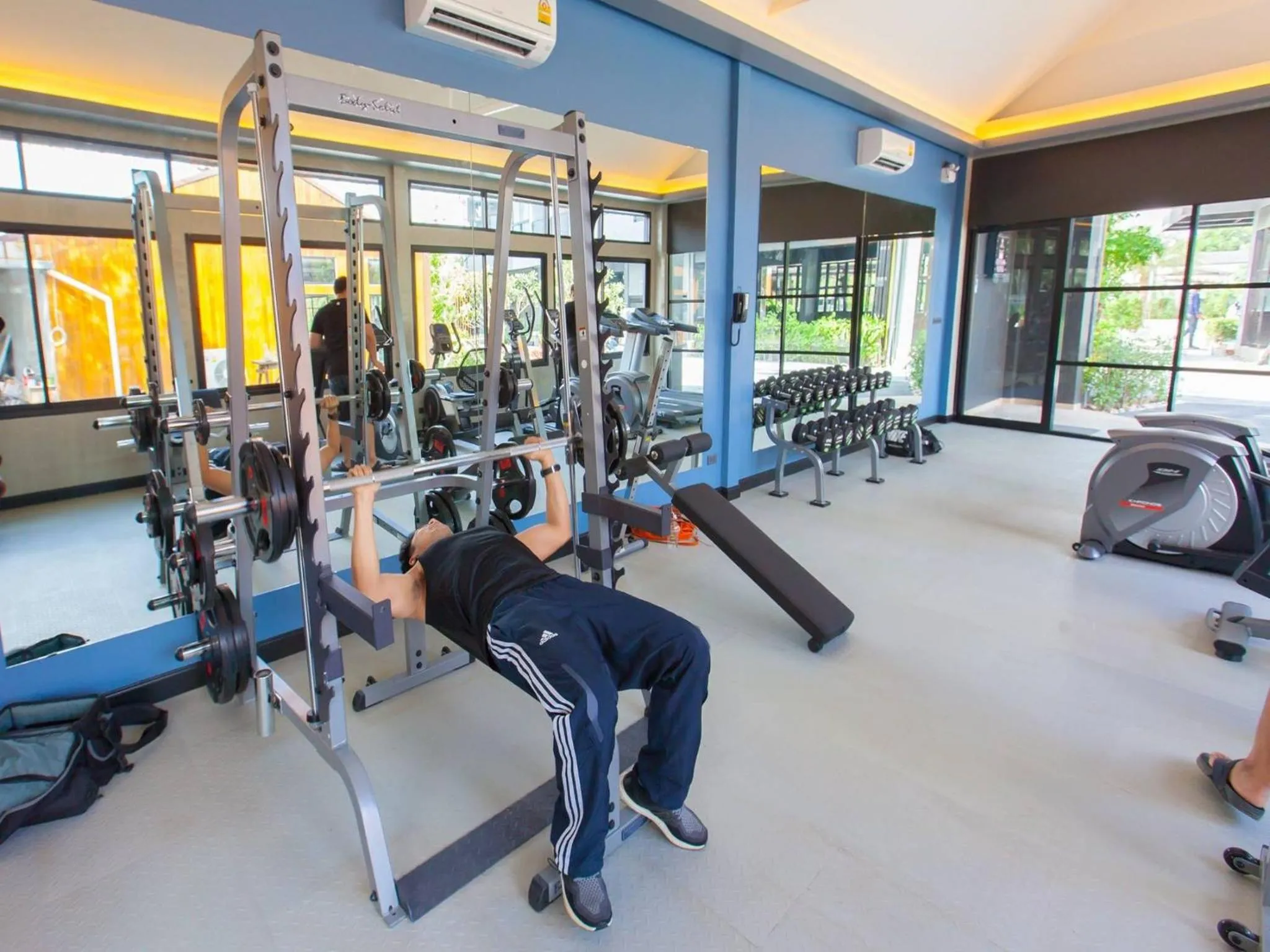 Fitness centre/facilities in Loft Mania Boutique Hotel